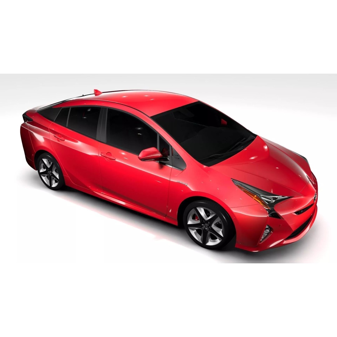 Toyota Prius 2016 3D Model – High Poly Photorealistic Asset, FBX - View 14