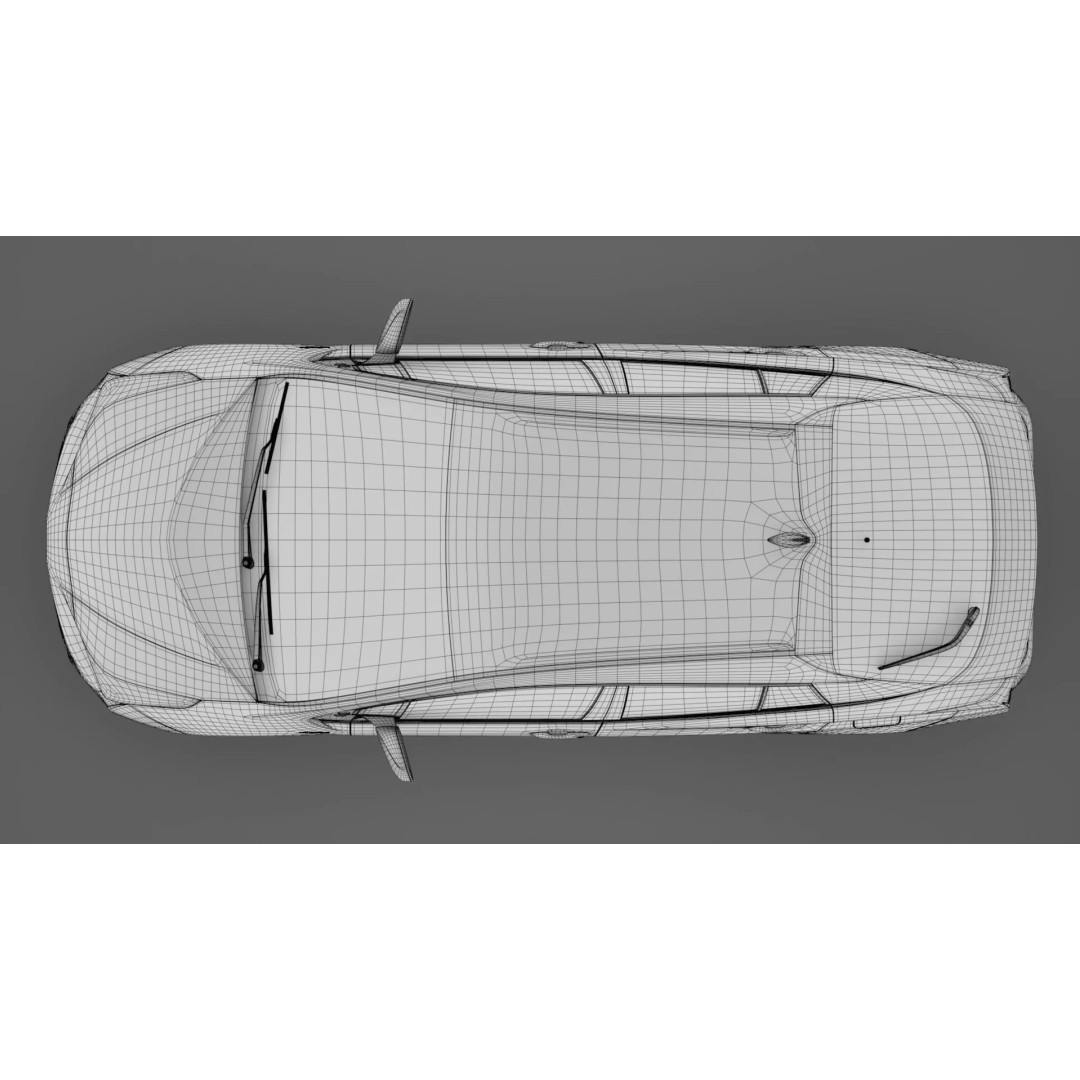 Toyota Prius 2016 3D Model – High Poly Photorealistic Asset, FBX - View 23