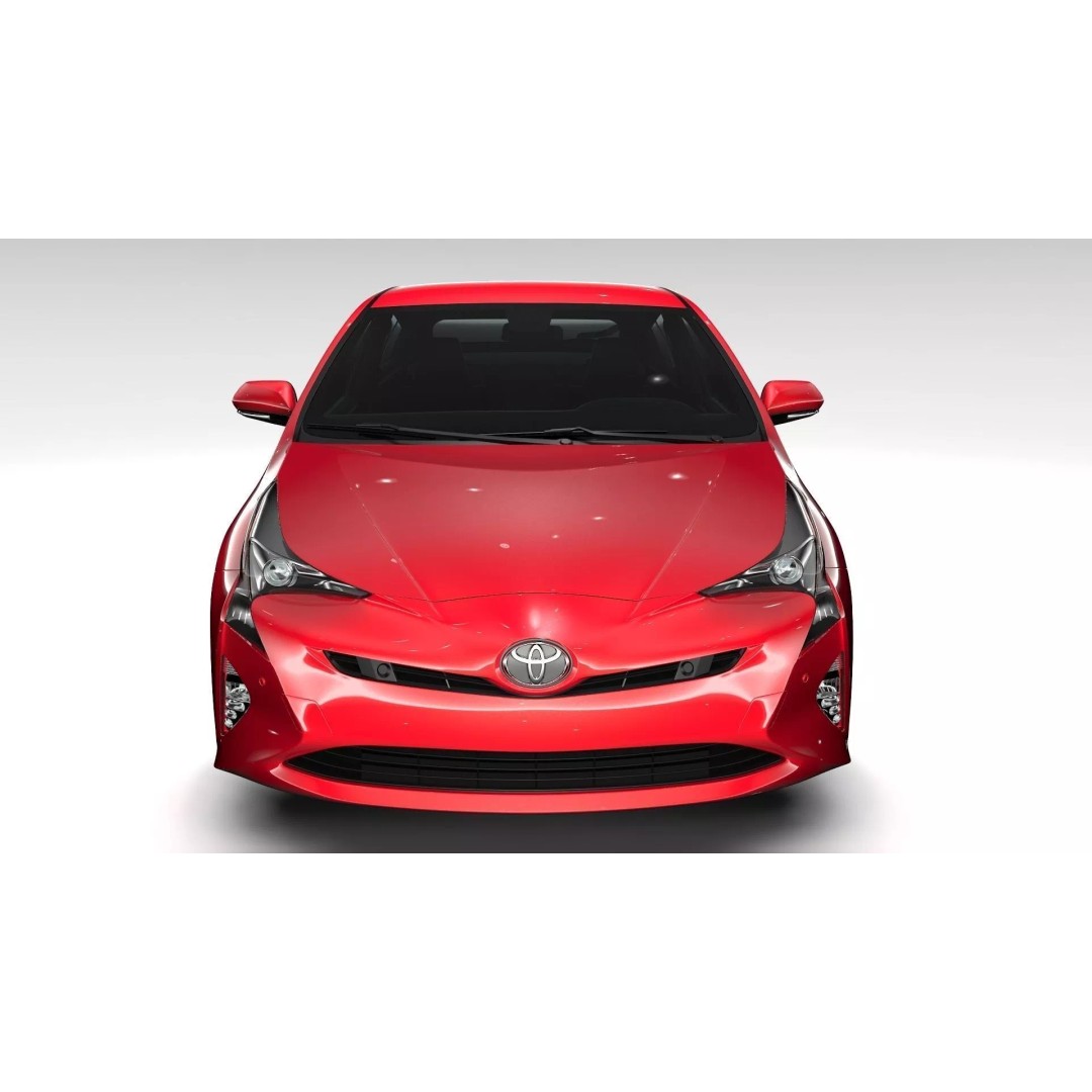 Toyota Prius 2016 3D Model – High Poly Photorealistic Asset, FBX - View 3