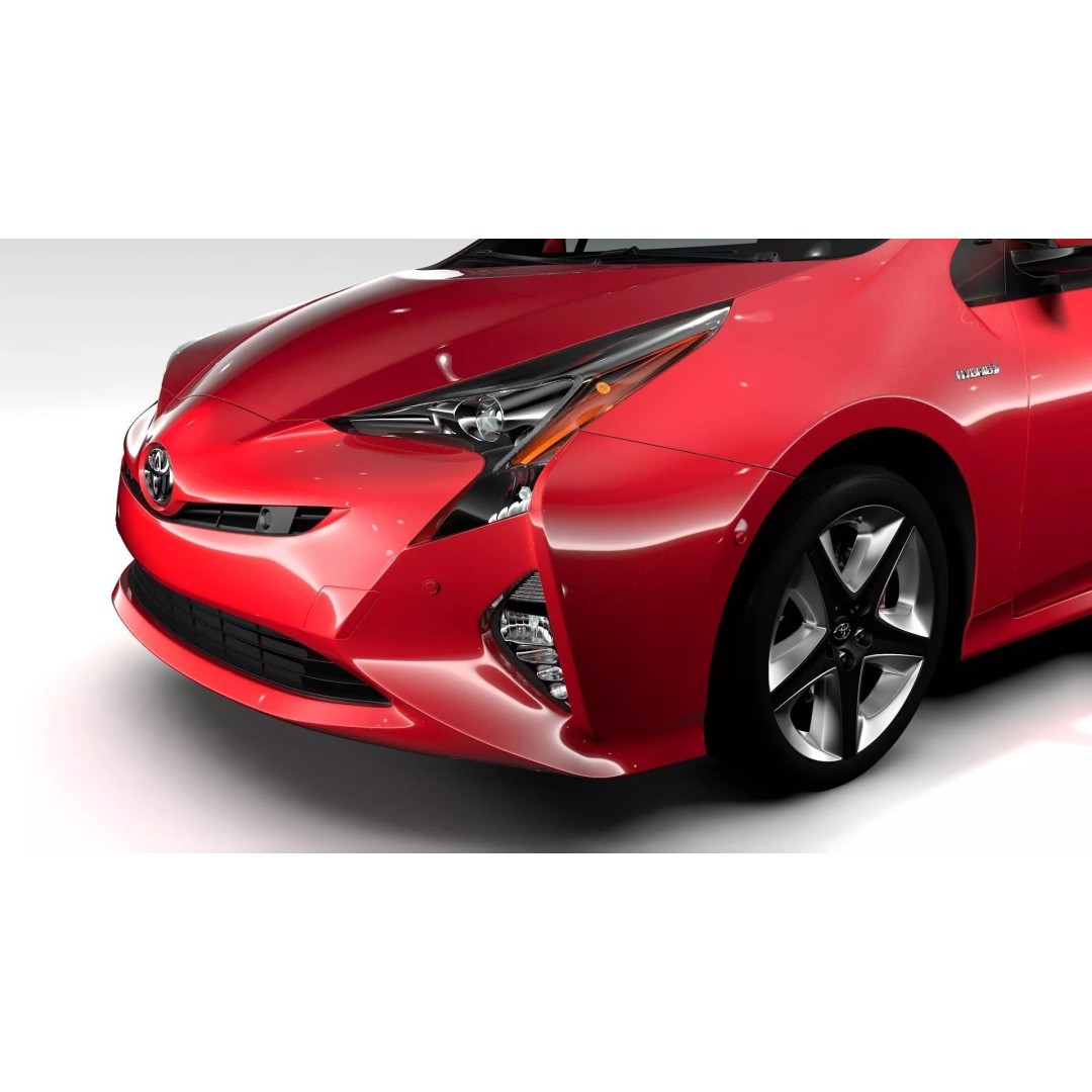 Toyota Prius 2016 3D Model – High Poly Photorealistic Asset, FBX - View 7