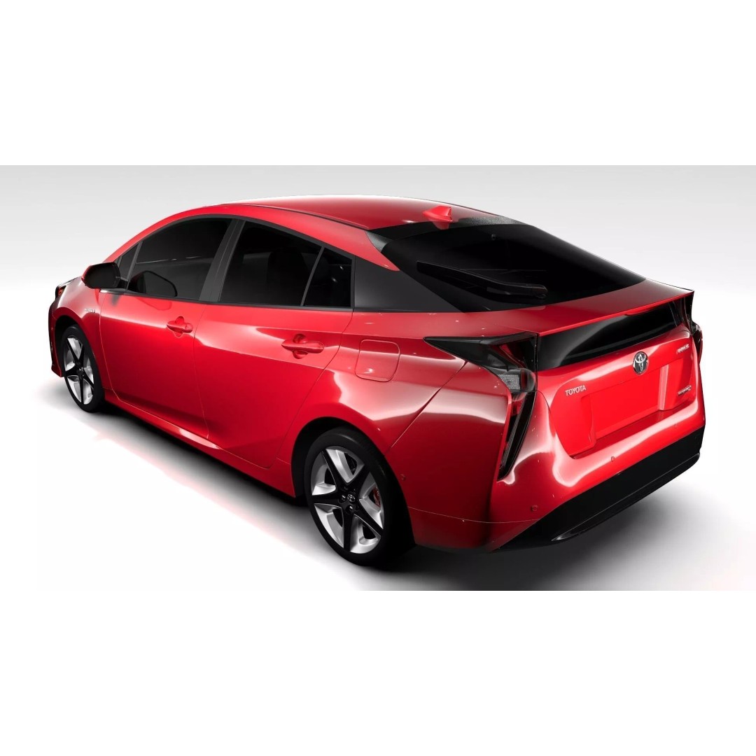 Toyota Prius 2016 3D Model – High Poly Photorealistic Asset, FBX - View 8
