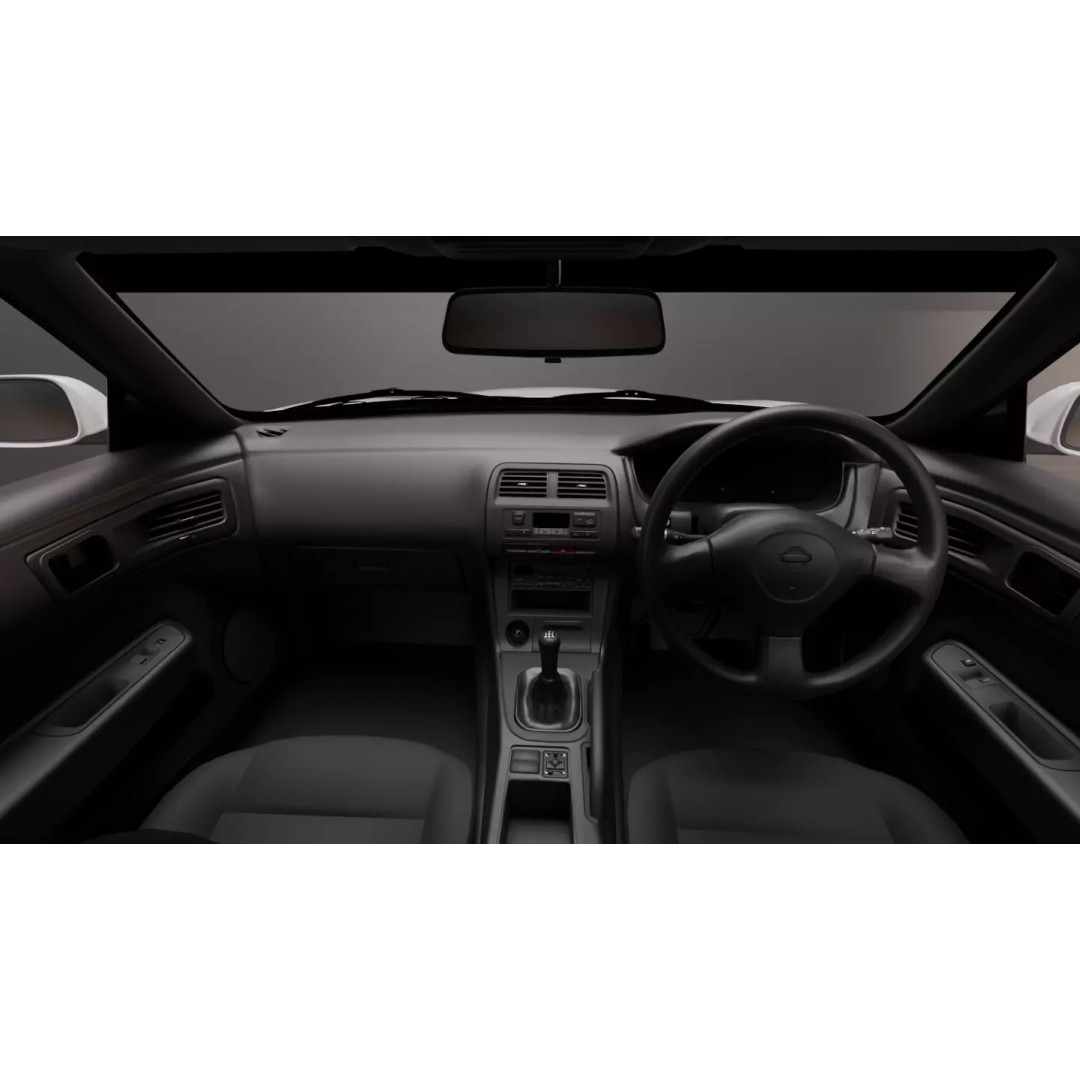 Nissan Silvia S14 3D Model – High Fidelity Vehicle Asset, FBX, OBJ - View 6