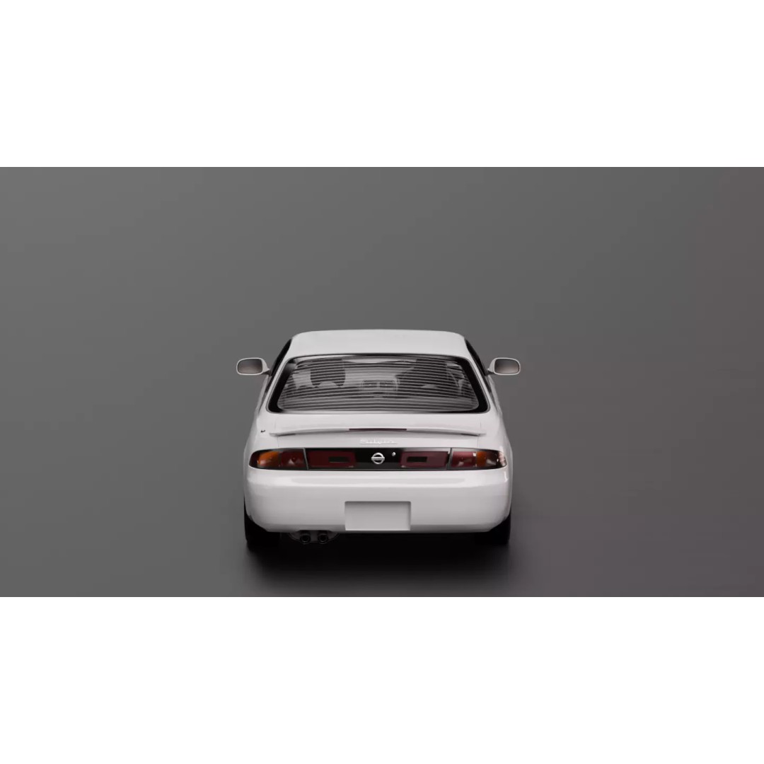 Nissan Silvia S14 3D Model – High Fidelity Vehicle Asset, FBX, OBJ - View 8
