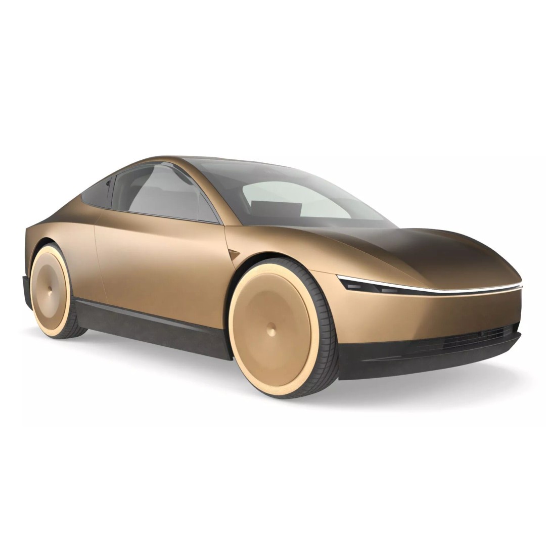 Tesla Cybercab Robotaxi 3D Model – Futuristic EV Concept, PBR Textures - View 10