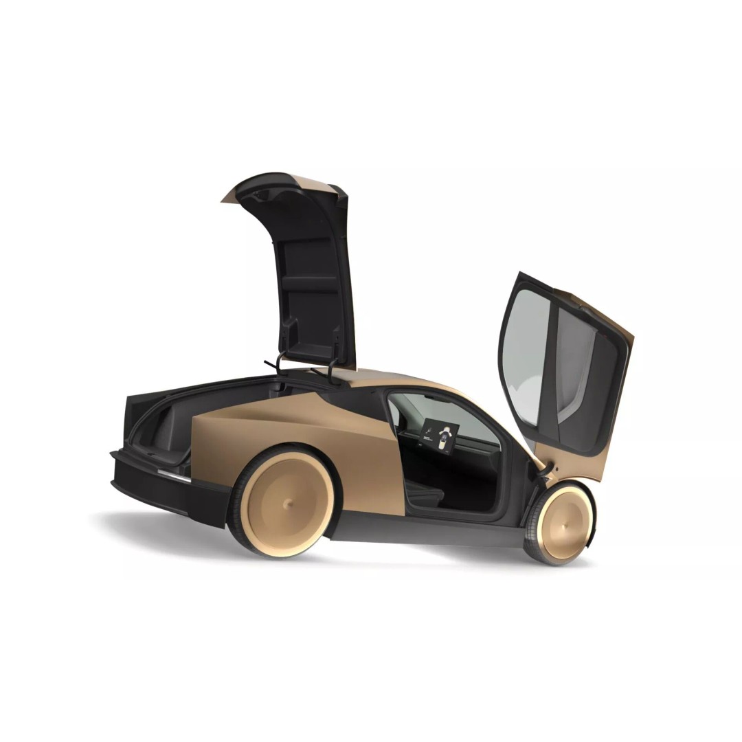 Tesla Cybercab Robotaxi 3D Model – Futuristic EV Concept, PBR Textures - View 13