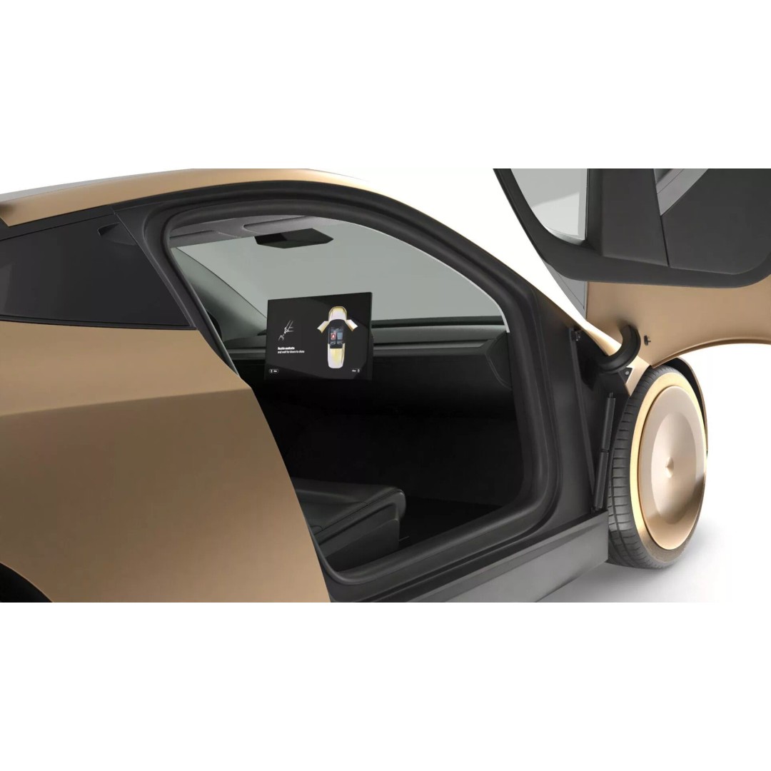 Tesla Cybercab Robotaxi 3D Model – Futuristic EV Concept, PBR Textures - View 14
