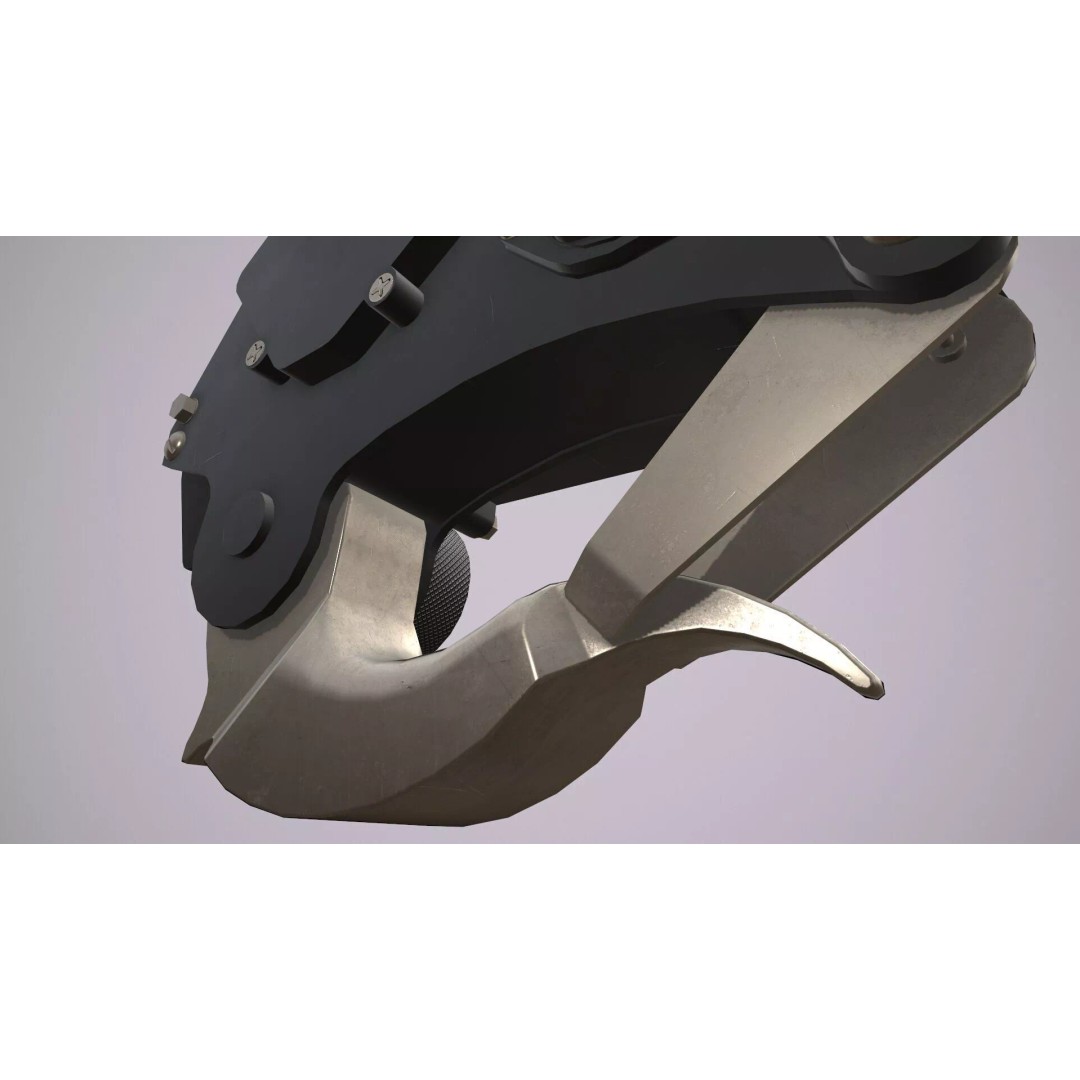 Helicopter Hook C-160 3D Model – Low Poly Game Asset, FBX/OBJ - View 5
