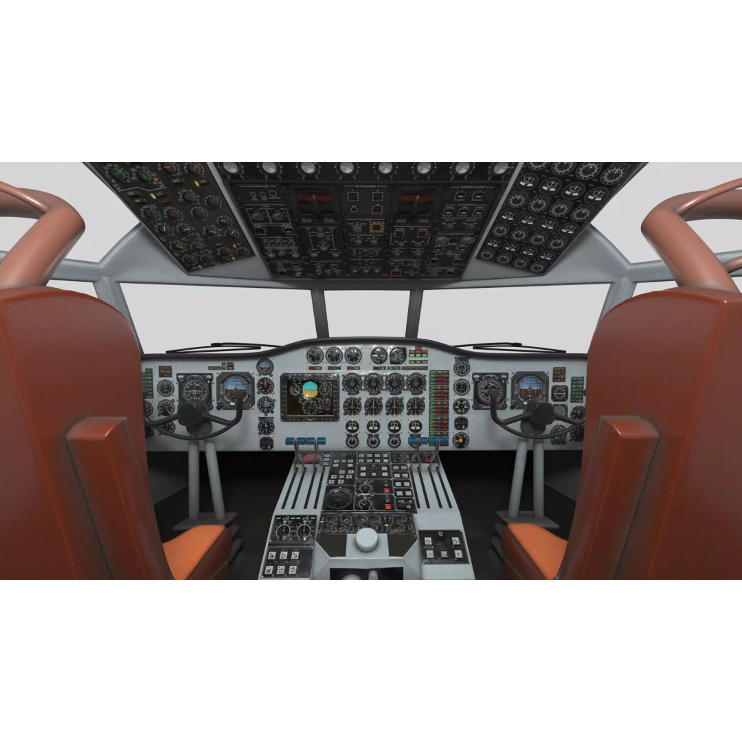 Japan Maritime P3 Orion Surveillance Plane 3D Model – High Poly PBR Asset, FBX - View 13