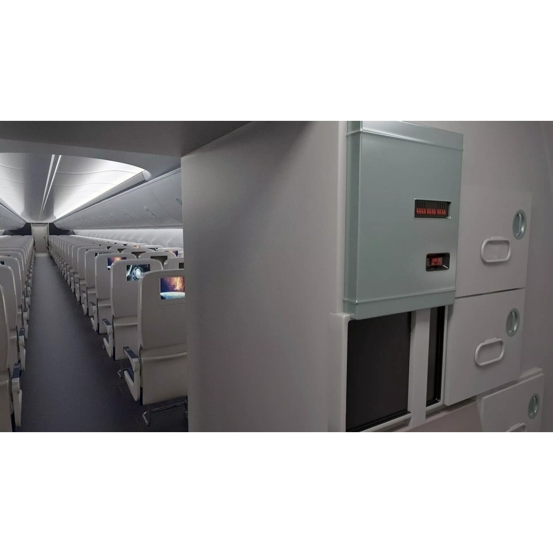United Airlines Boeing 737 3D Model – High Poly Aircraft with Cockpit and Cabin - View 47
