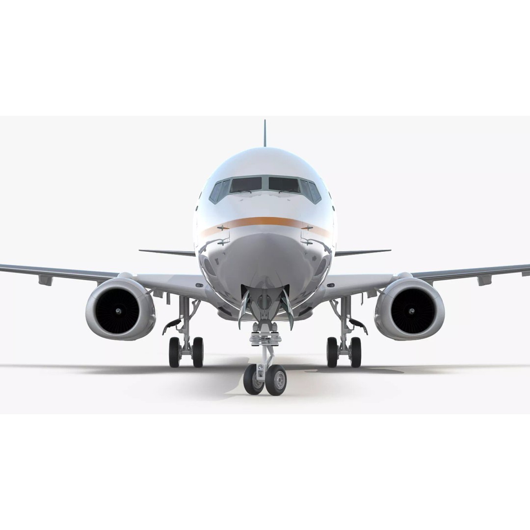 Boeing 737-900 3D Model – Rigged Commercial Aircraft with Interior - View 19