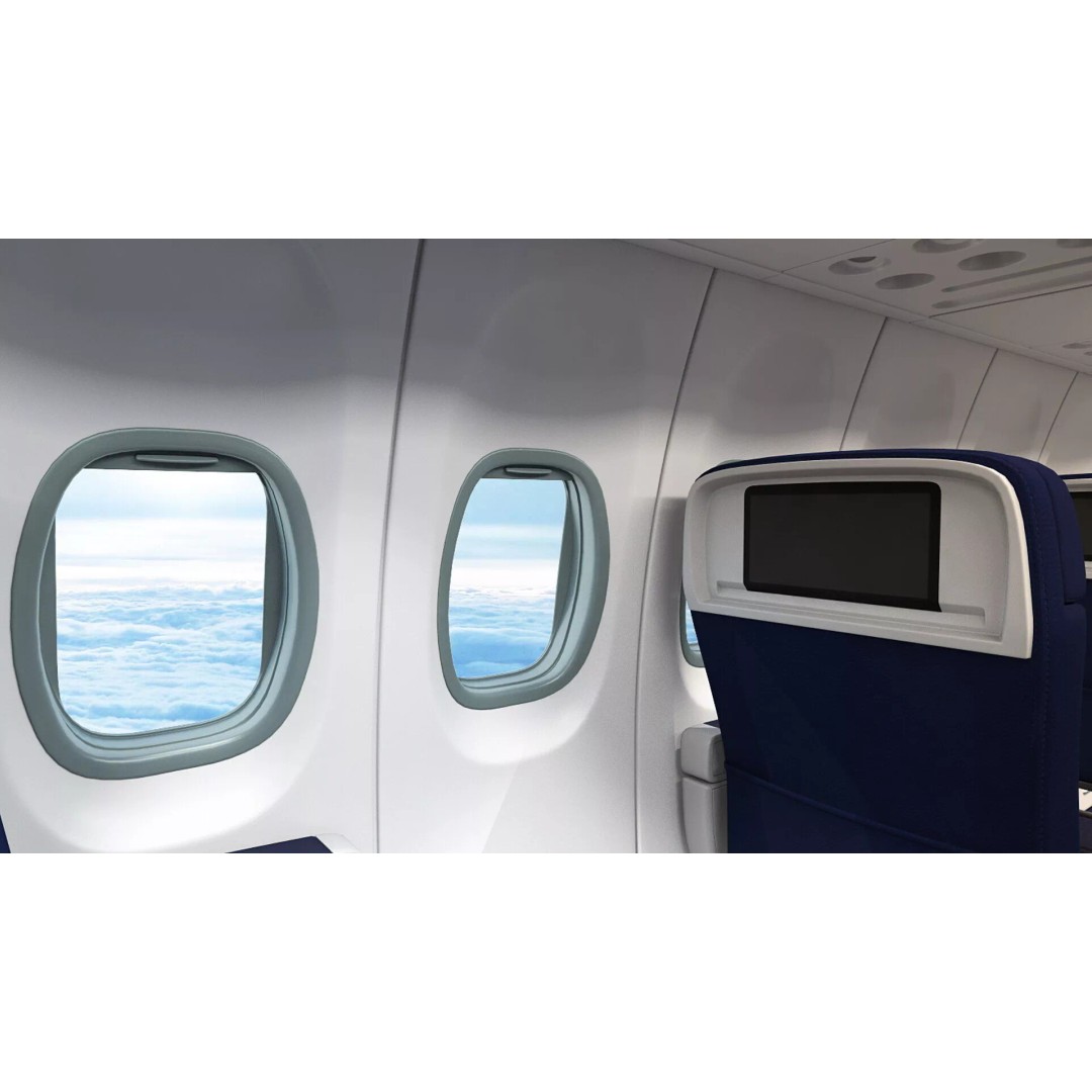 Boeing 737-900 3D Model – Rigged Commercial Aircraft with Interior - View 29