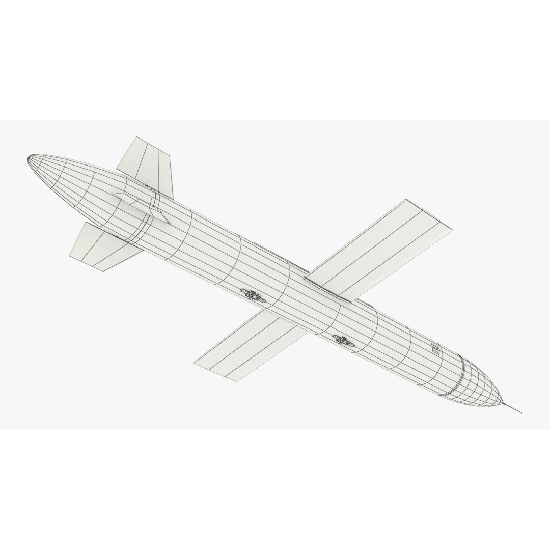 Milanion FP-5 Tactical Cruise Drone 3D Model – High Poly PBR Asset, FBX - View 13