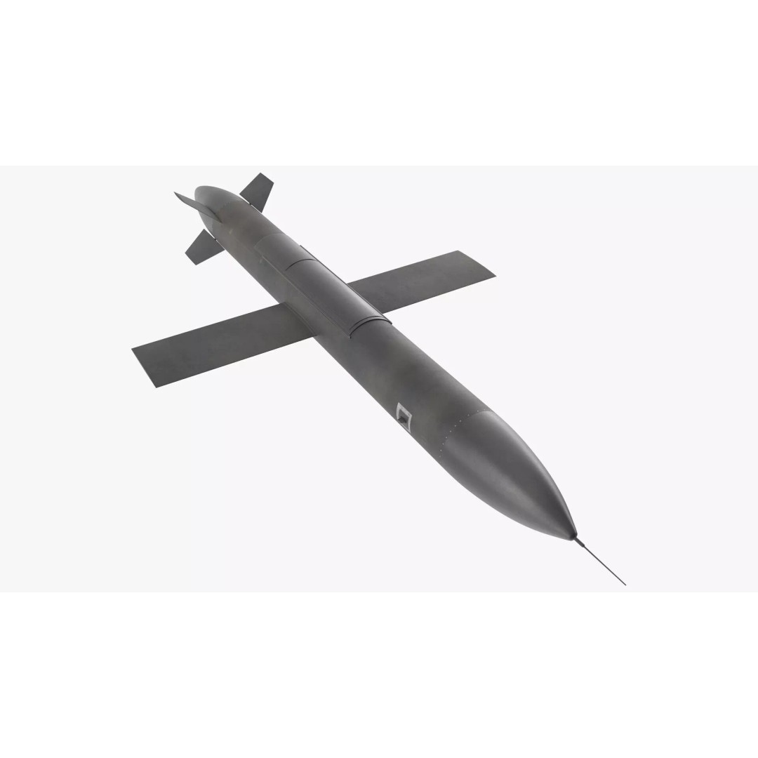 Milanion FP-5 Tactical Cruise Drone 3D Model – High Poly PBR Asset, FBX - View 2