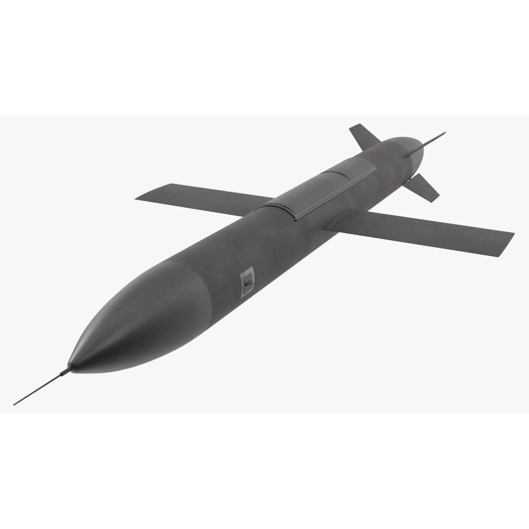 Milanion FP-5 Tactical Cruise Drone 3D Model – High Poly PBR Asset, FBX - View 4