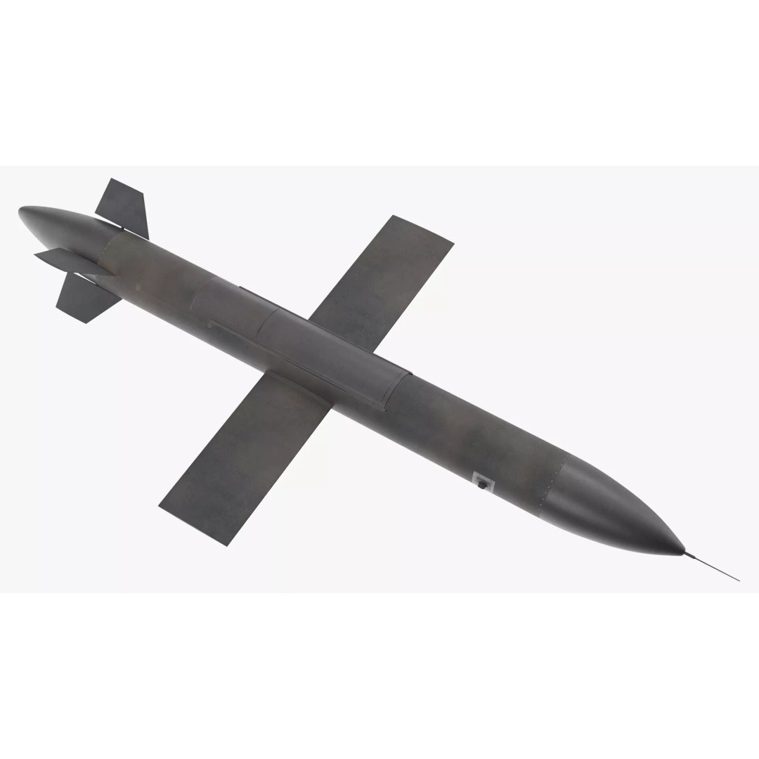 Milanion FP-5 Tactical Cruise Drone 3D Model – High Poly PBR Asset, FBX - View 5