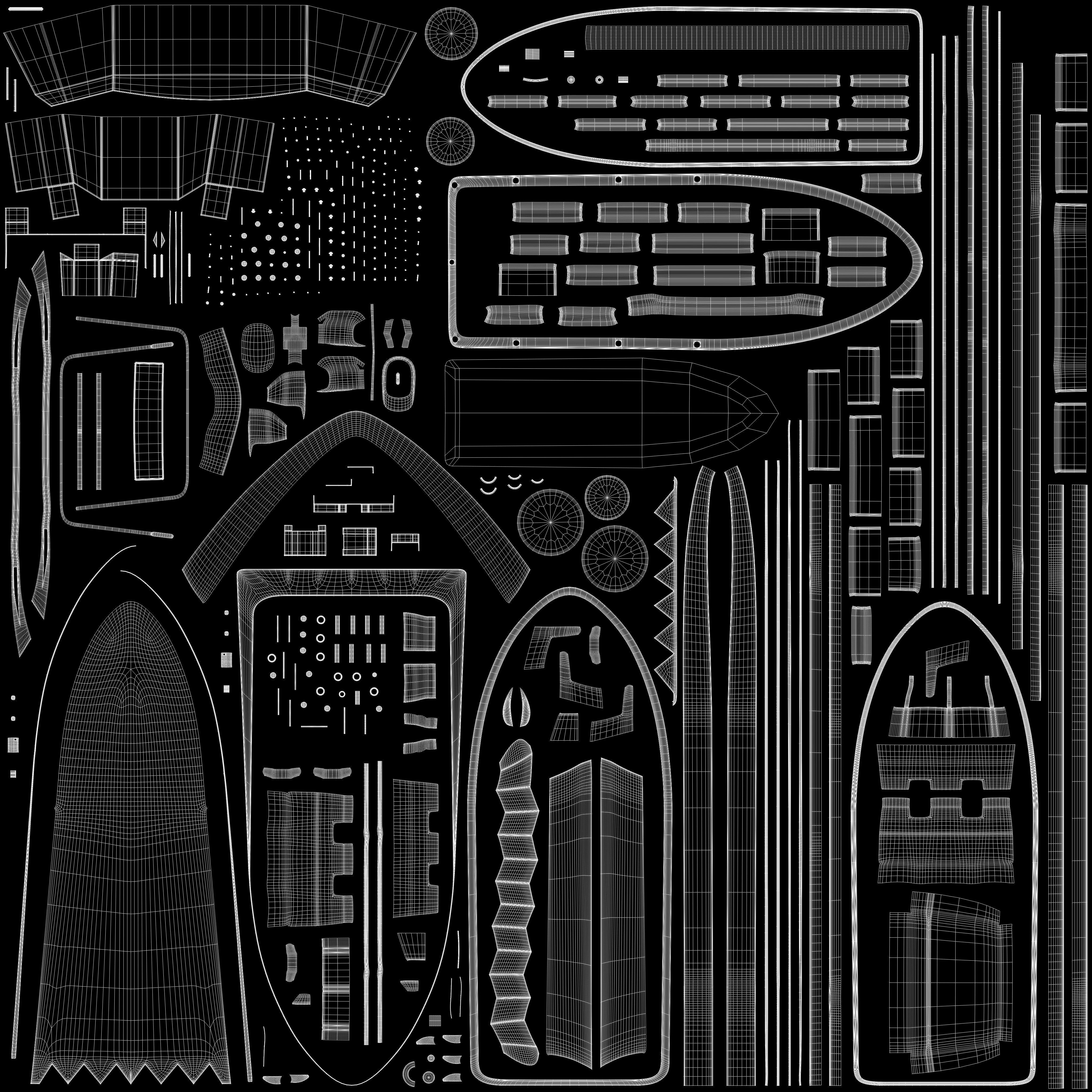 Performance Pontoon - Game-Ready 3D Model - View 13