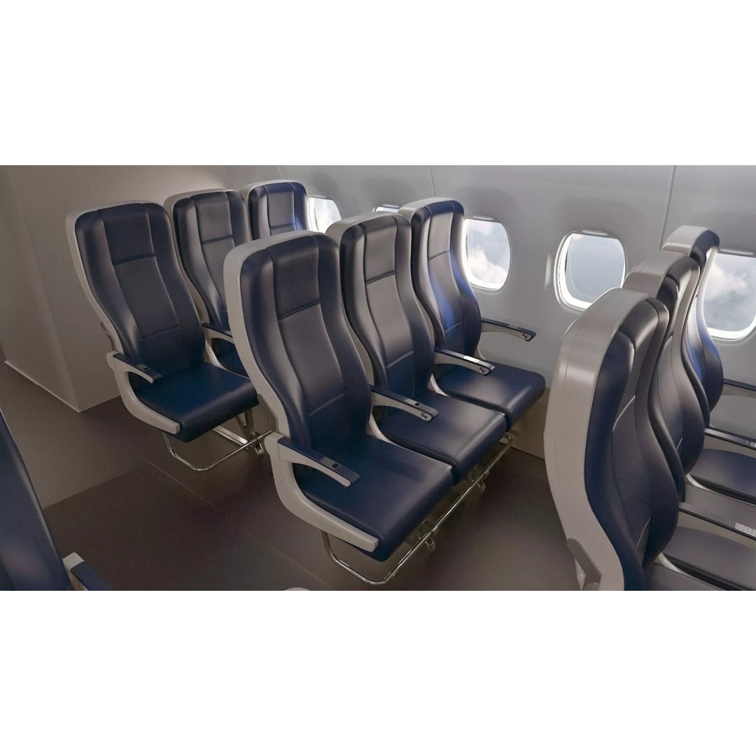 Boeing 737-800 3D Model – Rigged Aircraft with Interior, FBX, PBR - View 50