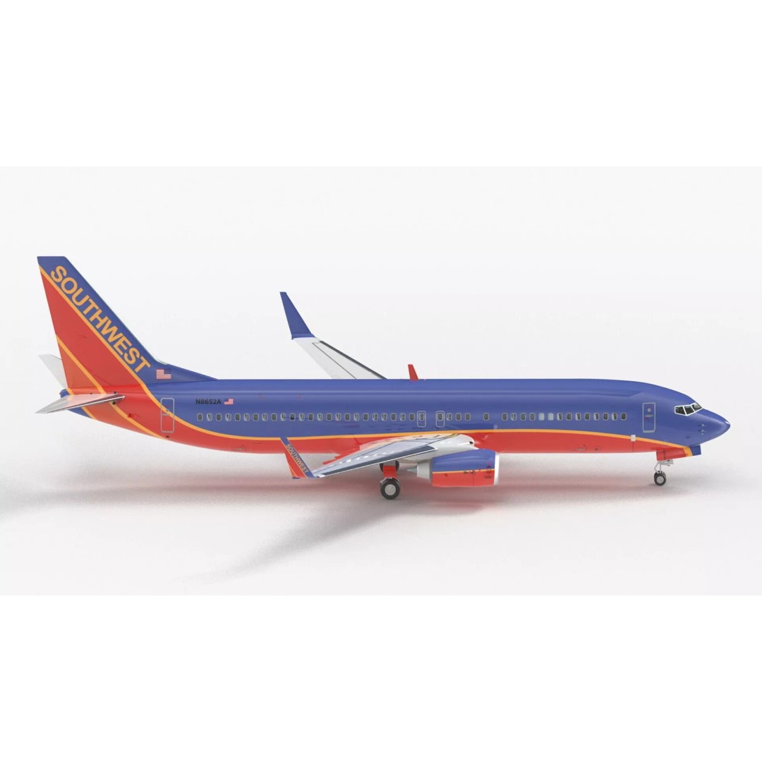 Boeing 737-800 3D Model – Rigged Aircraft with Interior, FBX, PBR - View 8