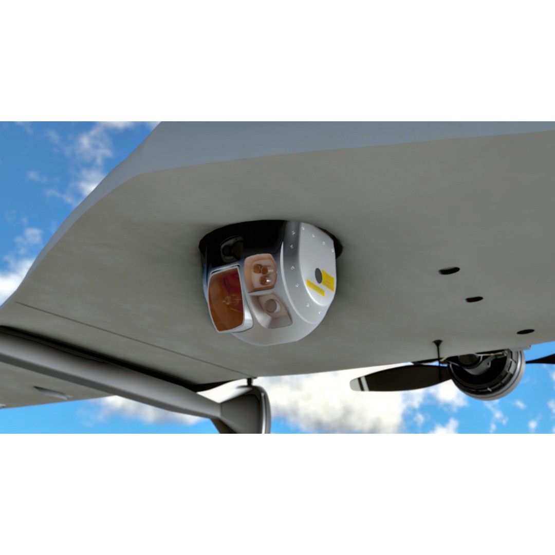 Bayraktar DIHA UAV 3D Model – Low Poly Military Aircraft, FBX - View 10