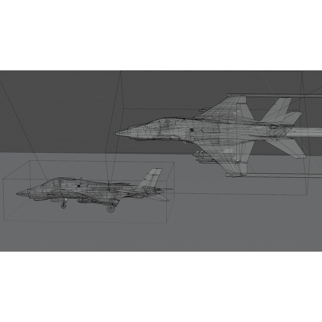 MIG-41 PAK DP 3D Model – Low Poly Concept Fighter, FBX - View 17