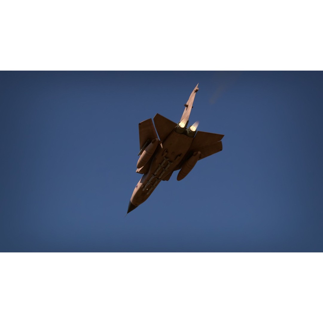 Panavia Tornado ADV F3 3D Model – Rigged Military Aircraft, FBX - View 6