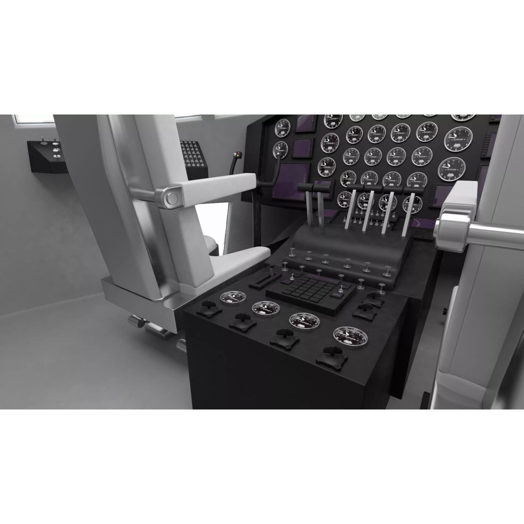Lockheed C-130 Hercules 3D Model – Rigged Military Aircraft, Cinema 4D - View 34