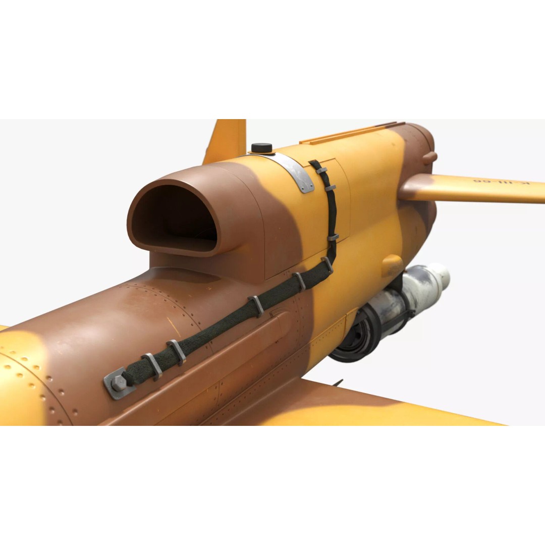 HESA Karrar Jet Combat Drone 3D Model – Realistic UAV for Simulation - View 9