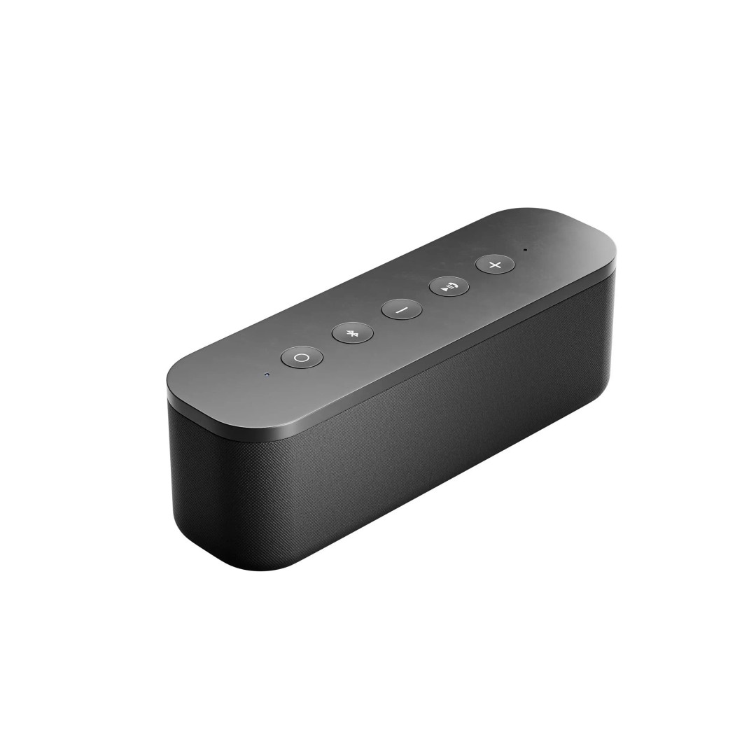 Black Bluetooth Speaker 3D Model – Photorealistic PBR Asset, FBX - View 2