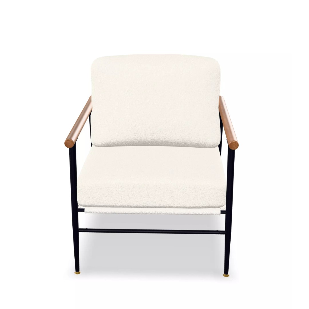 Accent Chair 3D Model – Low Poly Game-Ready Asset, FBX & GLB
