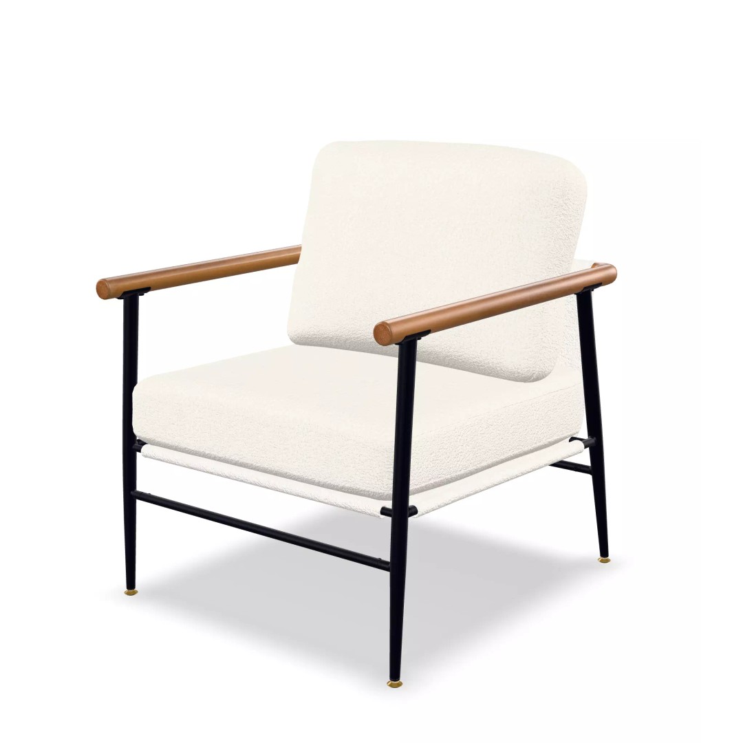 Accent Chair 3D Model – Low Poly Game-Ready Asset, FBX & GLB - View 2