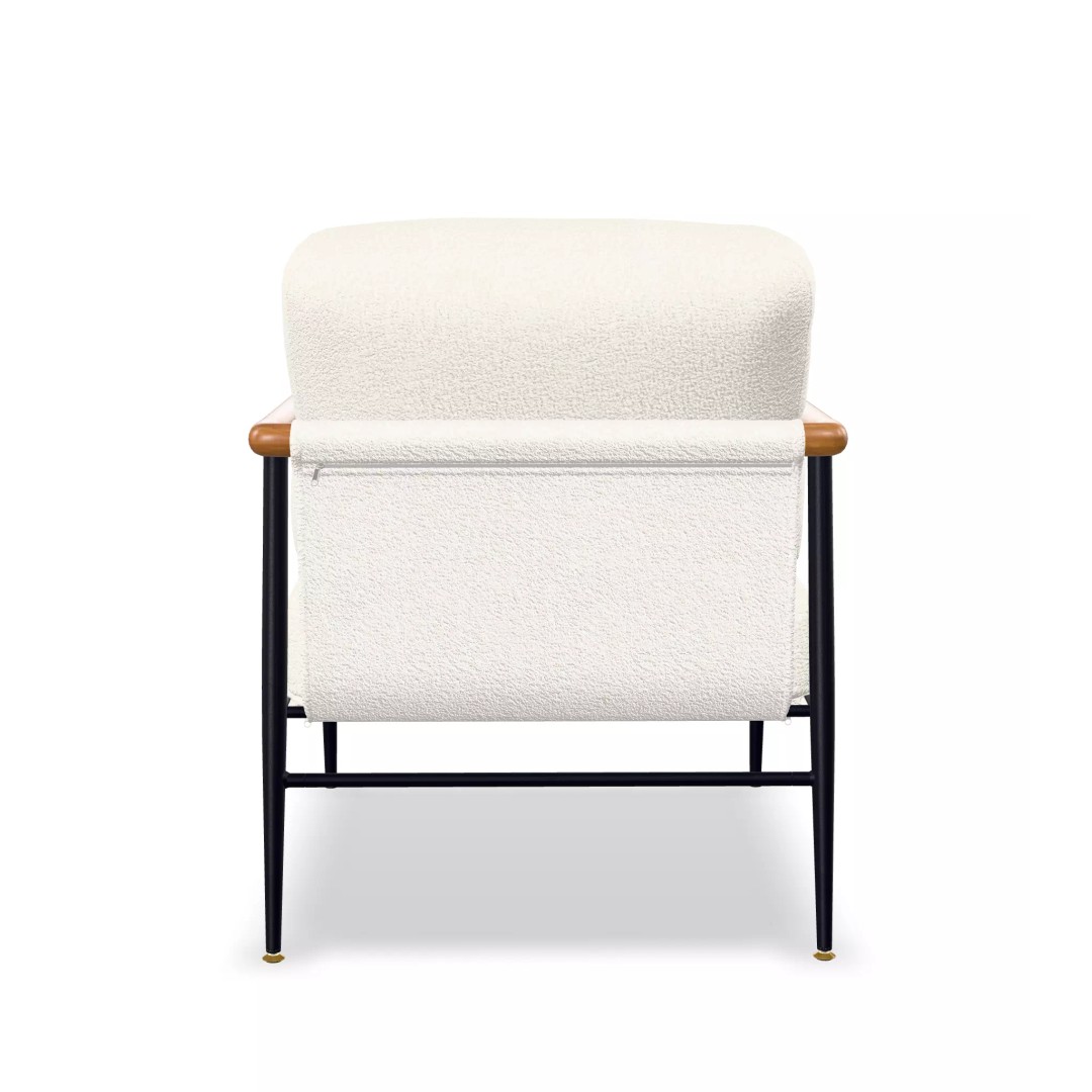 Accent Chair 3D Model – Low Poly Game-Ready Asset, FBX & GLB - View 6