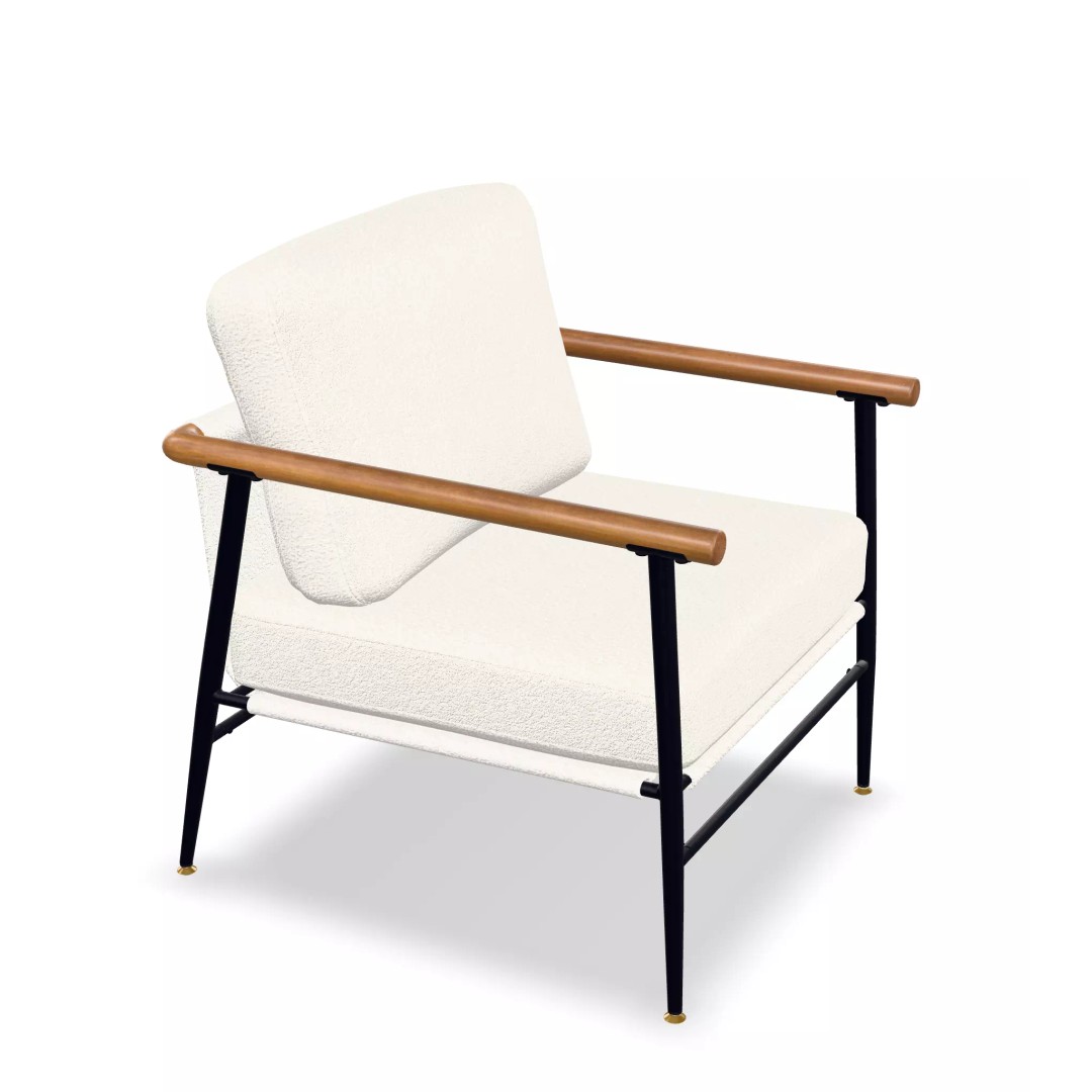 Accent Chair 3D Model – Low Poly Game-Ready Asset, FBX & GLB - View 8