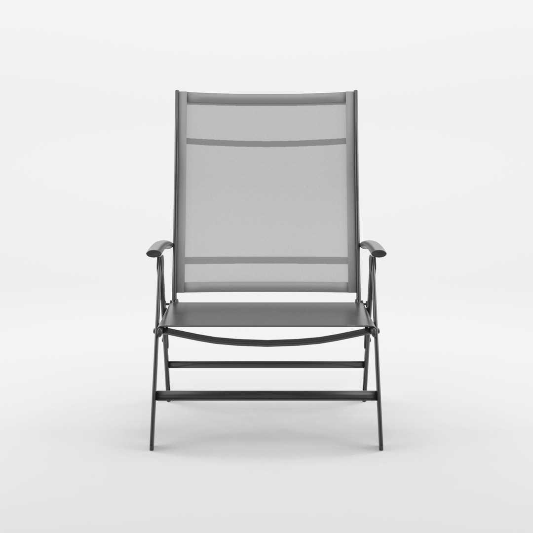 Blackstone Chair 3D Model – Low Poly PBR Asset for AR and VTO - View 3