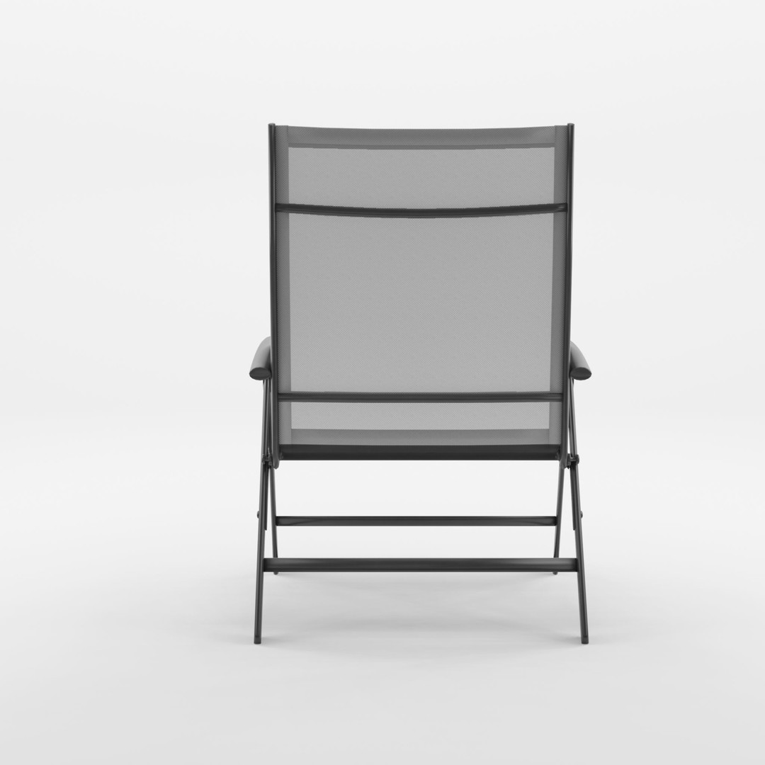 Blackstone Chair 3D Model – Low Poly PBR Asset for AR and VTO - View 5