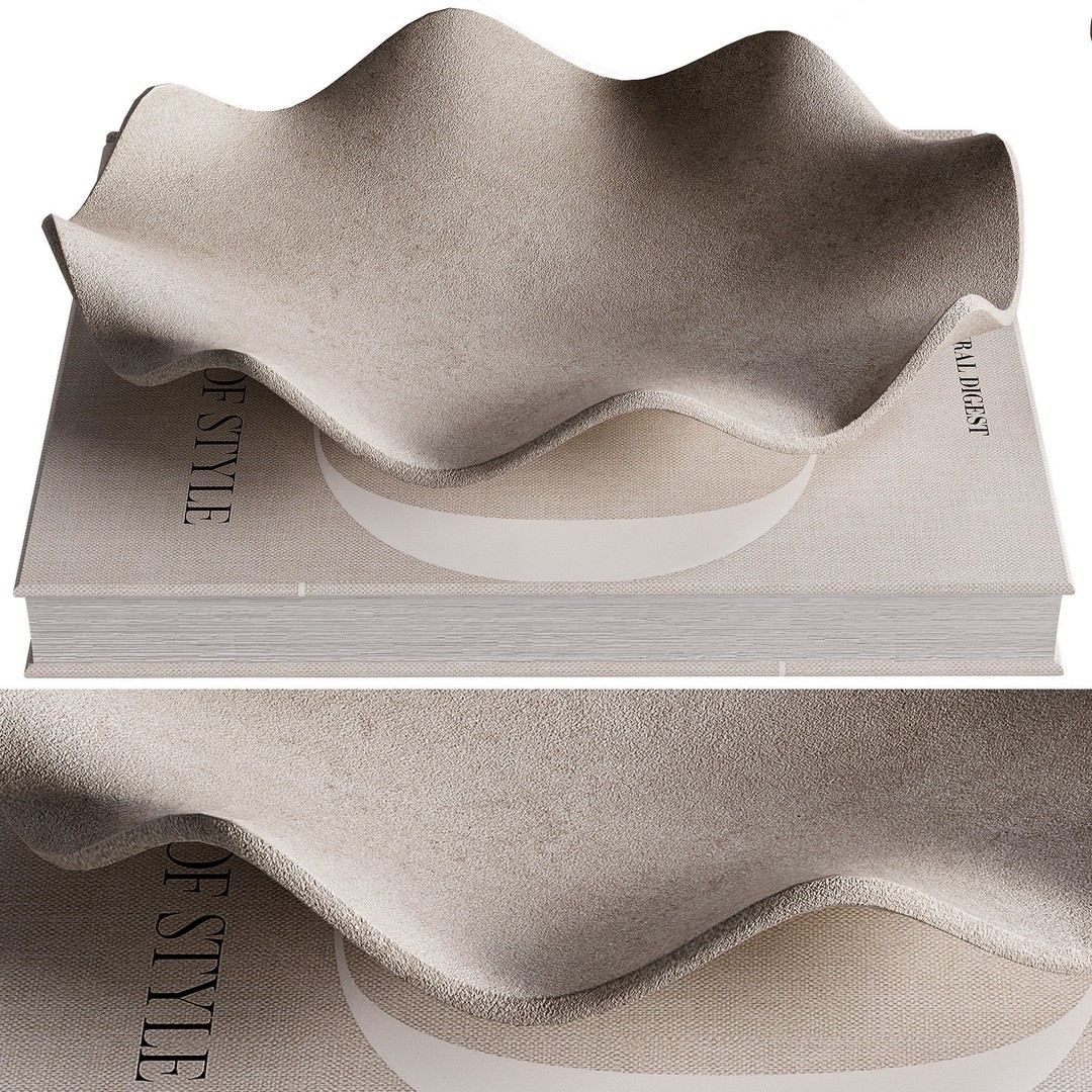 Decorative Set 42 3D Model – Elegant Household Tableware, OBJ & FBX - View 4