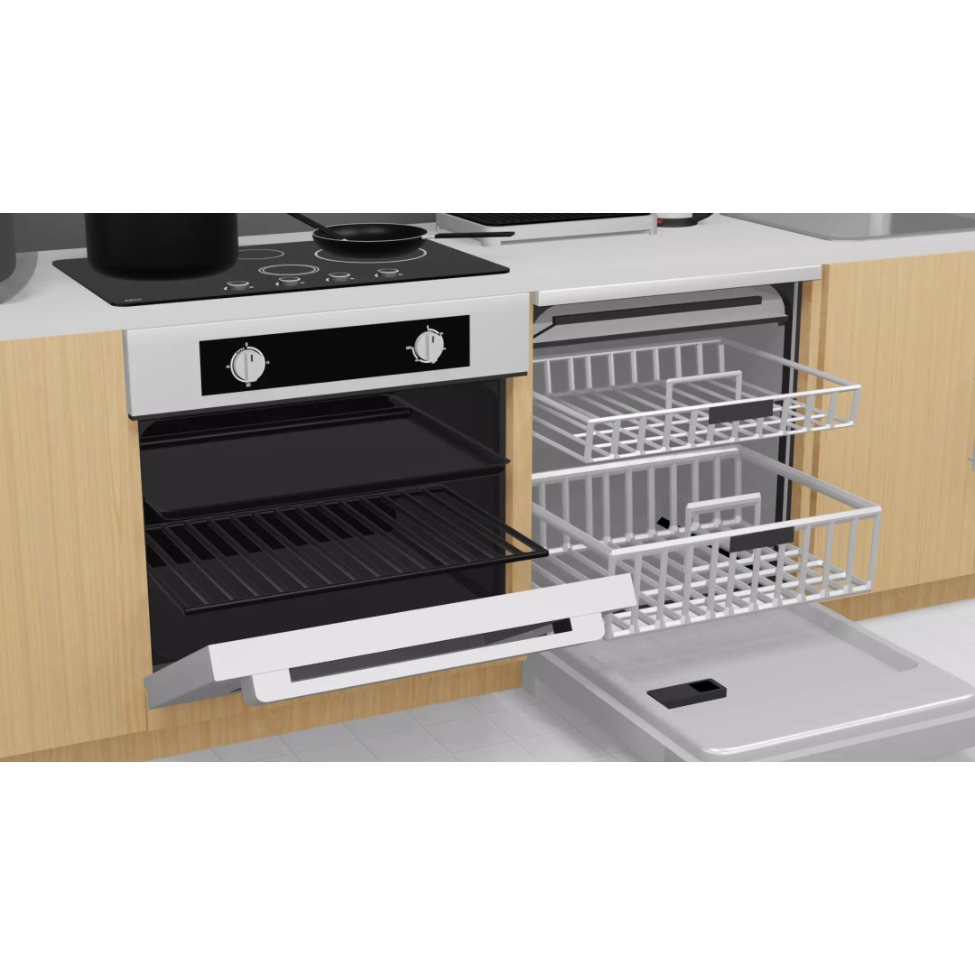 Kitchen Pack 3D Model – Low Poly Game Ready Asset, FBX, Blender - View 10