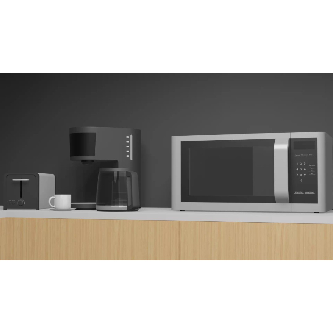 Kitchen Pack 3D Model – Low Poly Game Ready Asset, FBX, Blender - View 4