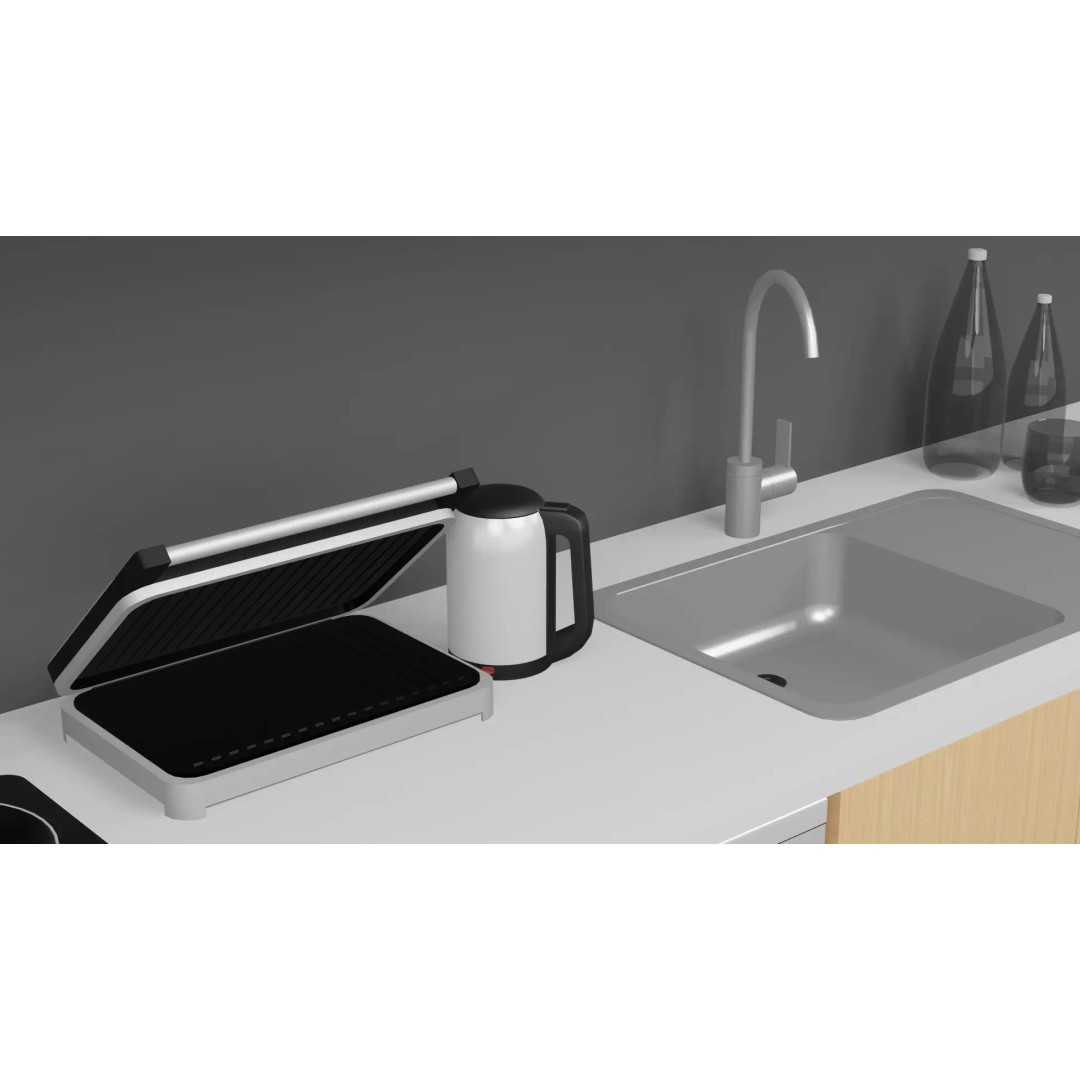 Kitchen Pack 3D Model – Low Poly Game Ready Asset, FBX, Blender - View 7
