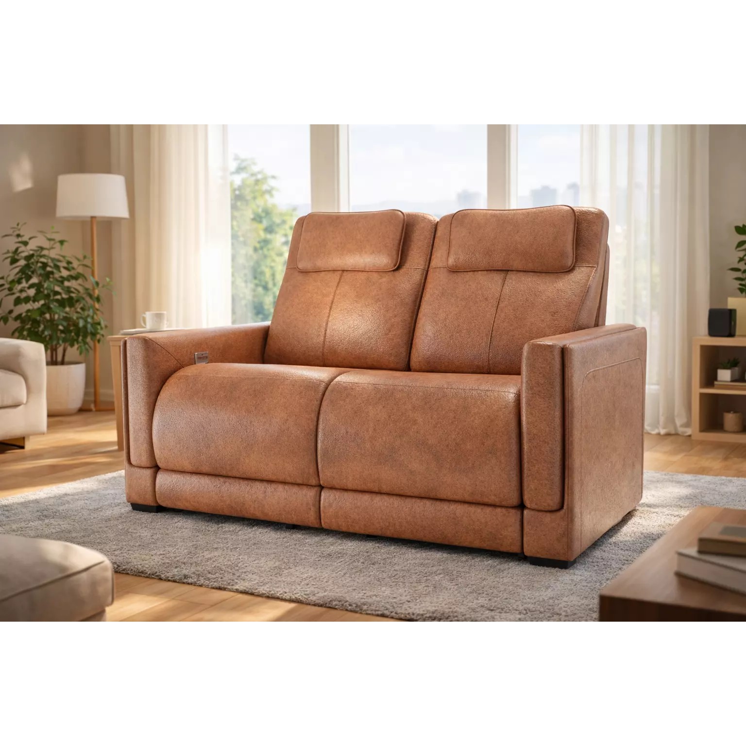 Modern Recliner Sofa - Game-Ready 3D Model - View 3