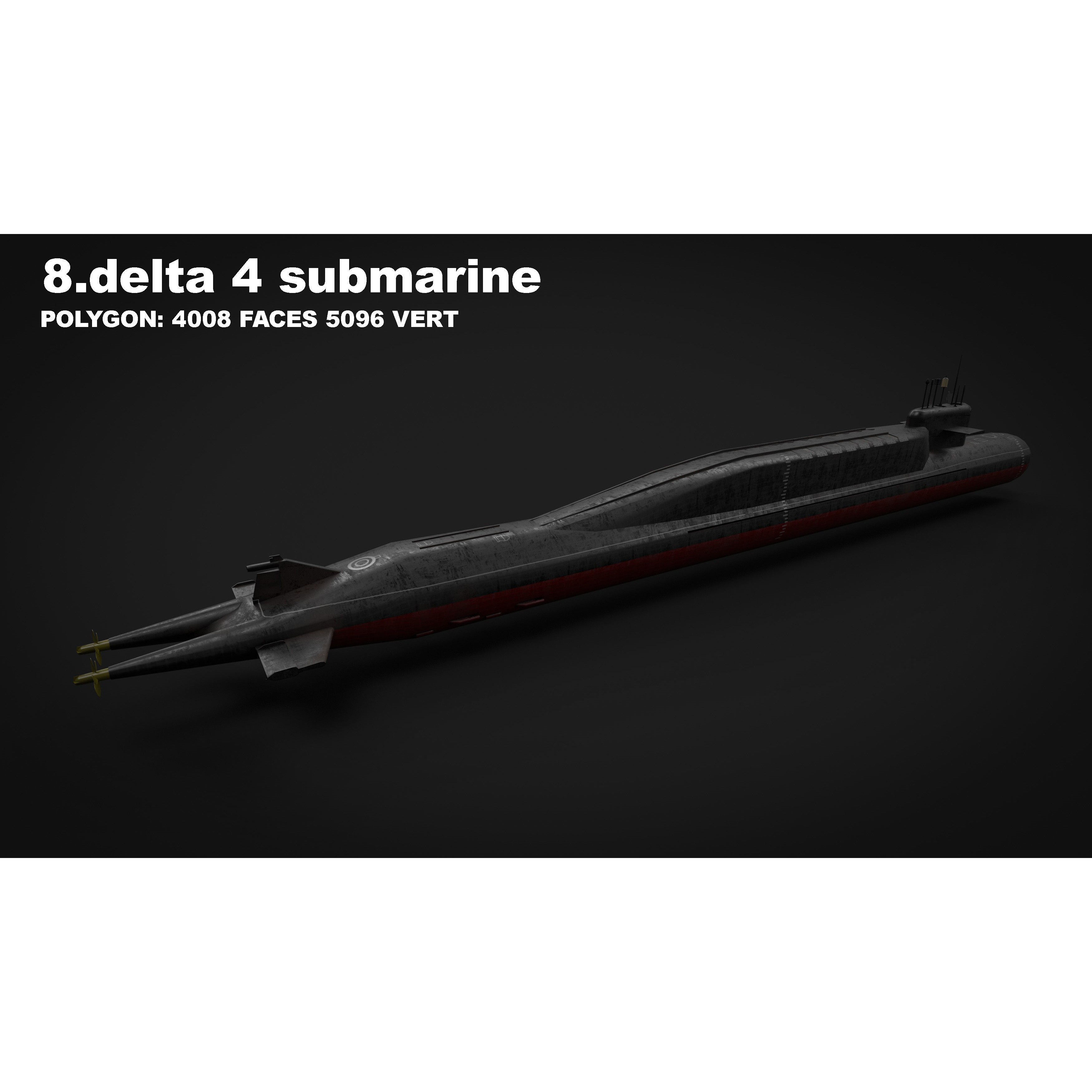 15 in 1 Navy Watercraft - Low-Poly Game-Ready 3D Model - View 31