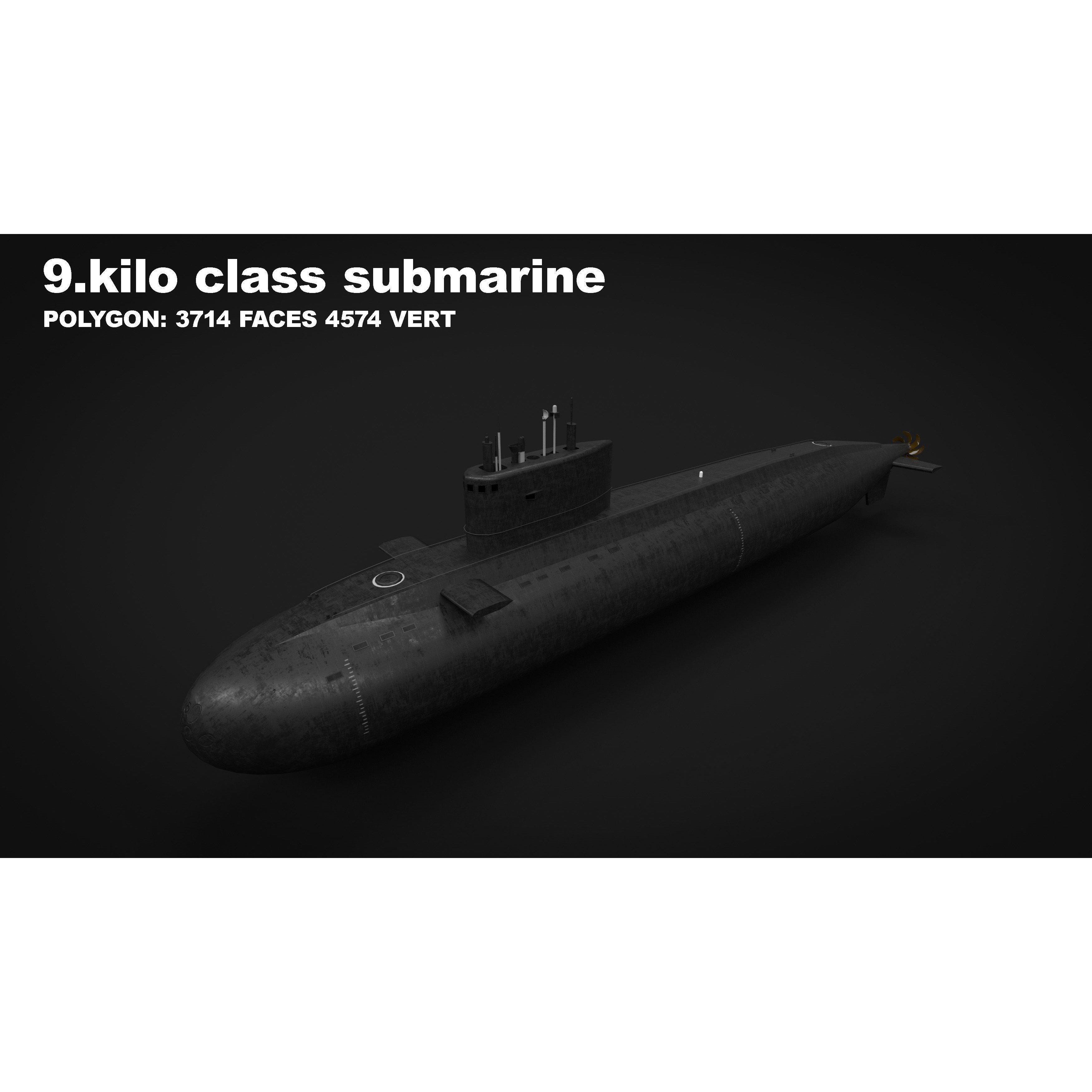 15 in 1 Navy Watercraft - Low-Poly Game-Ready 3D Model - View 33