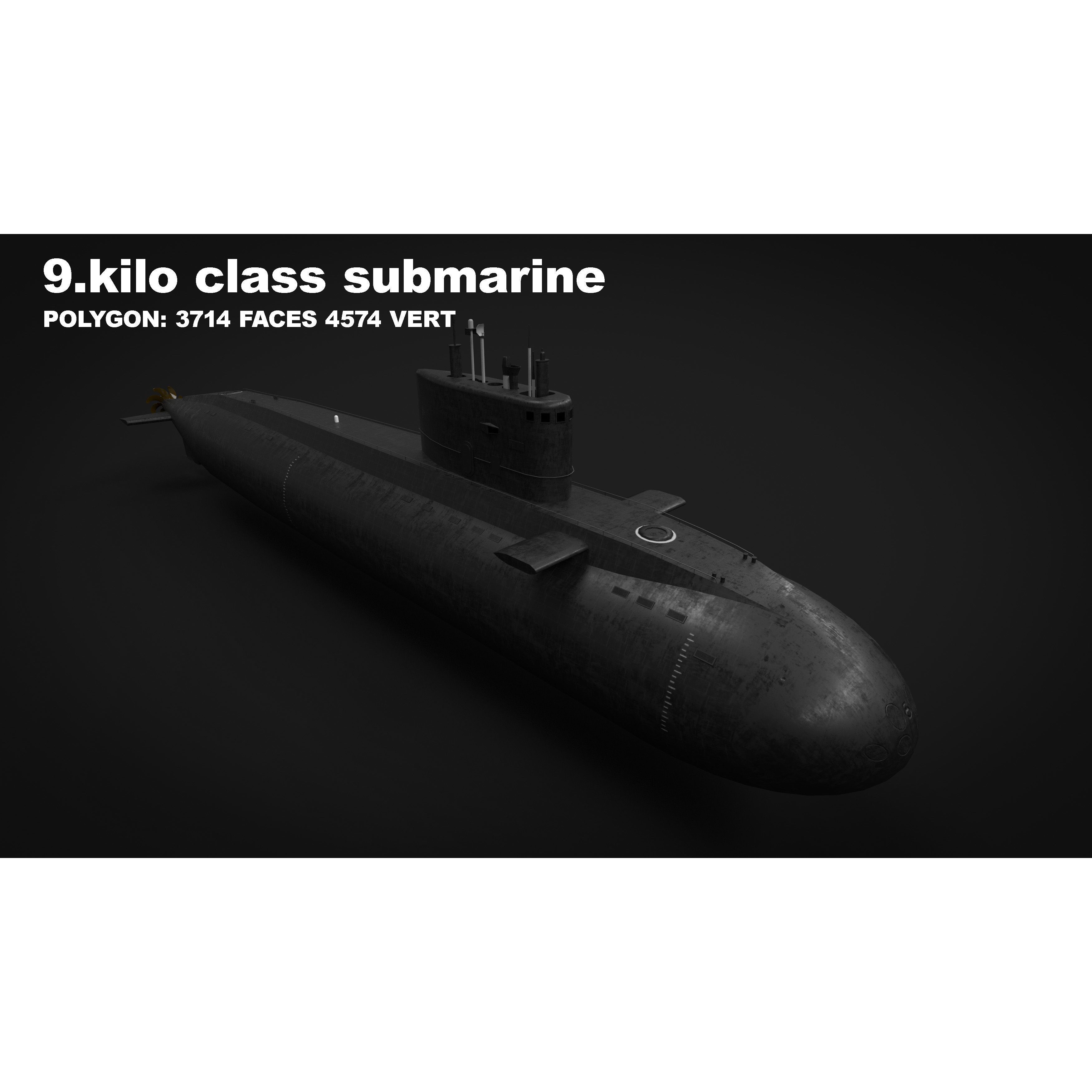 15 in 1 Navy Watercraft - Low-Poly Game-Ready 3D Model - View 34