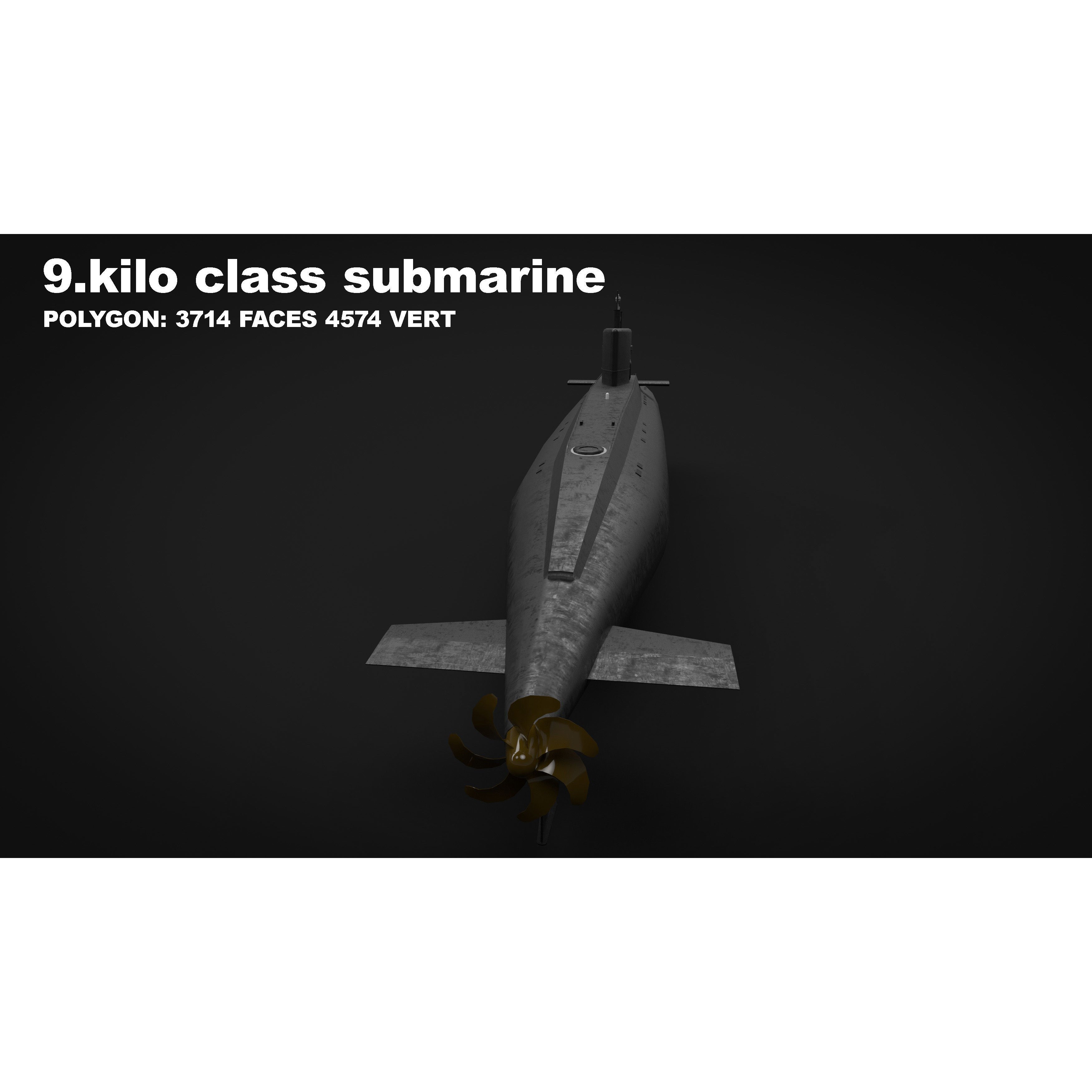 15 in 1 Navy Watercraft - Low-Poly Game-Ready 3D Model - View 35