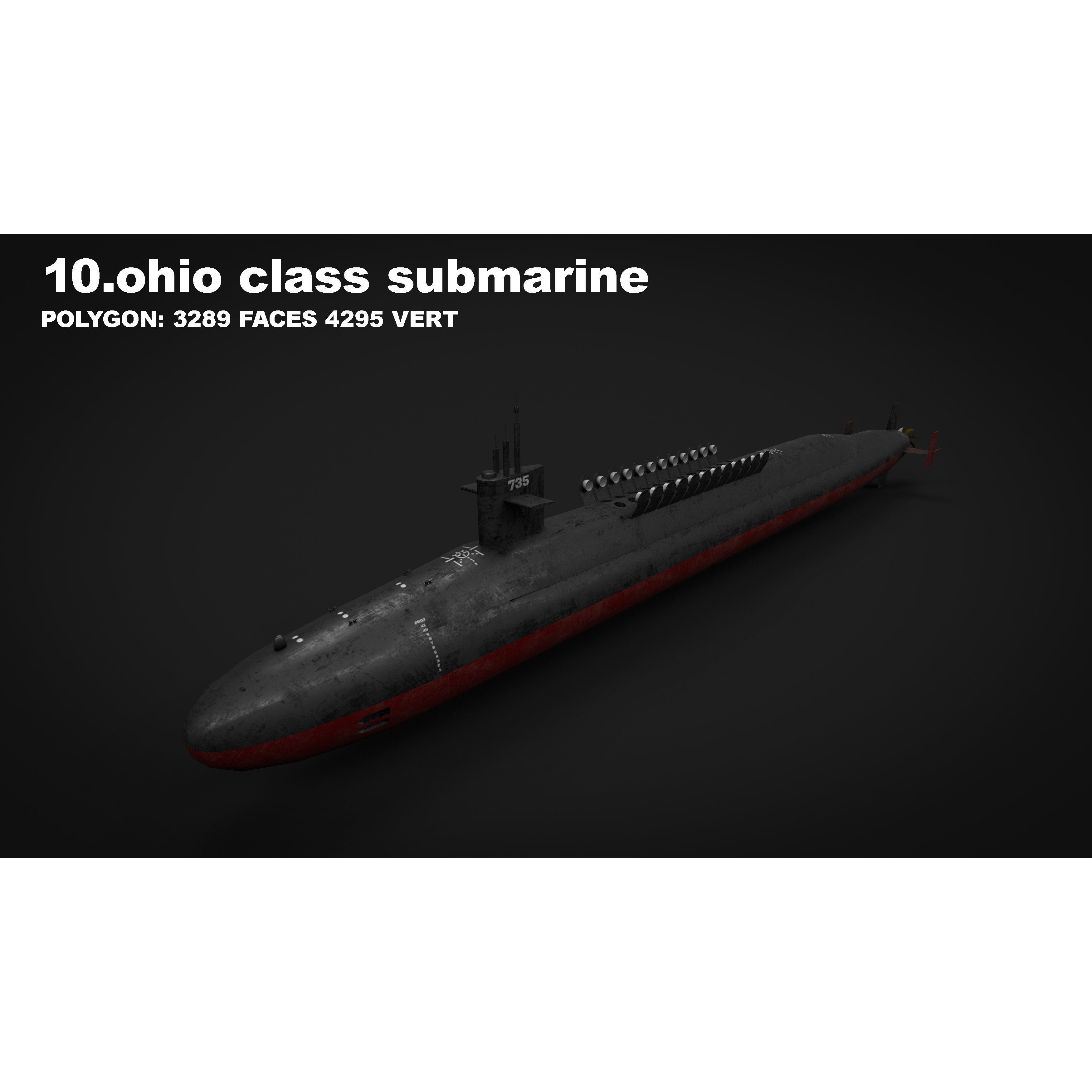 15 in 1 Navy Watercraft - Low-Poly Game-Ready 3D Model - View 36