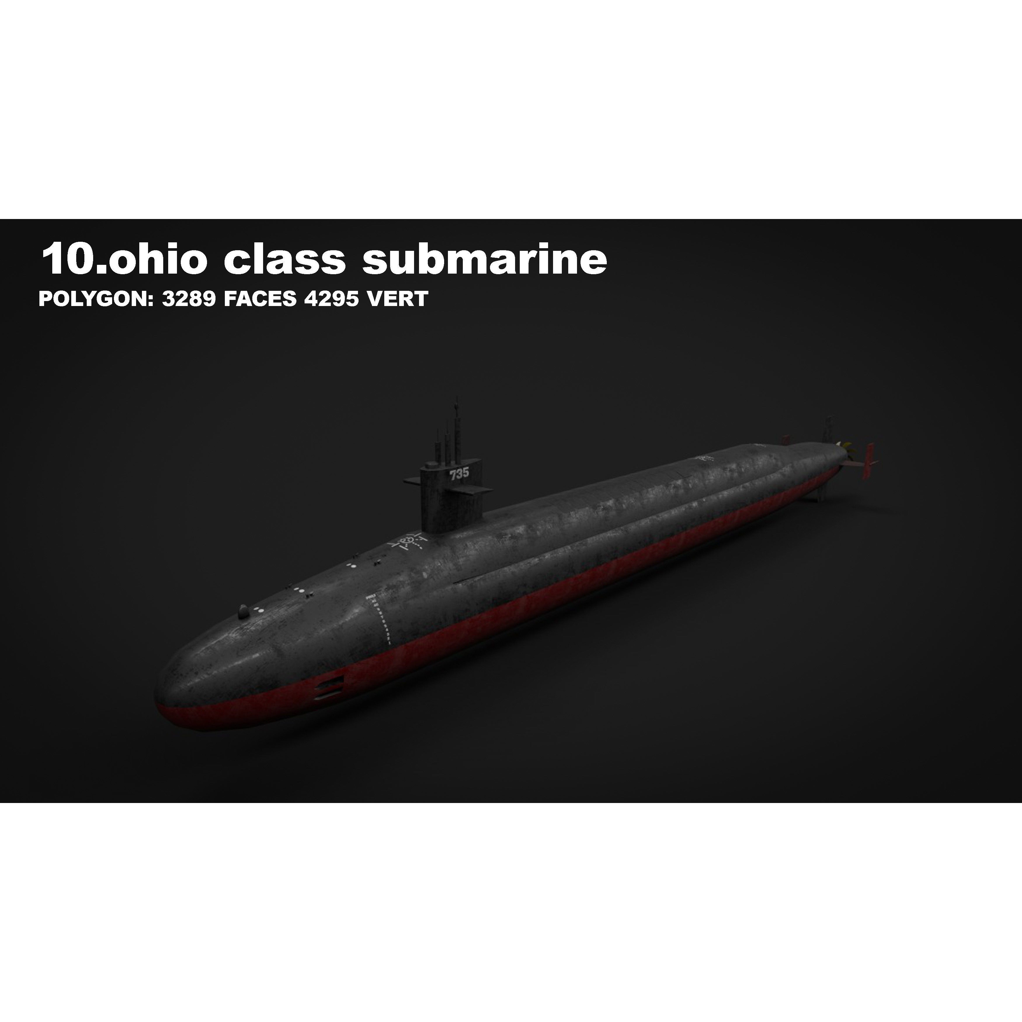 15 in 1 Navy Watercraft - Low-Poly Game-Ready 3D Model - View 39