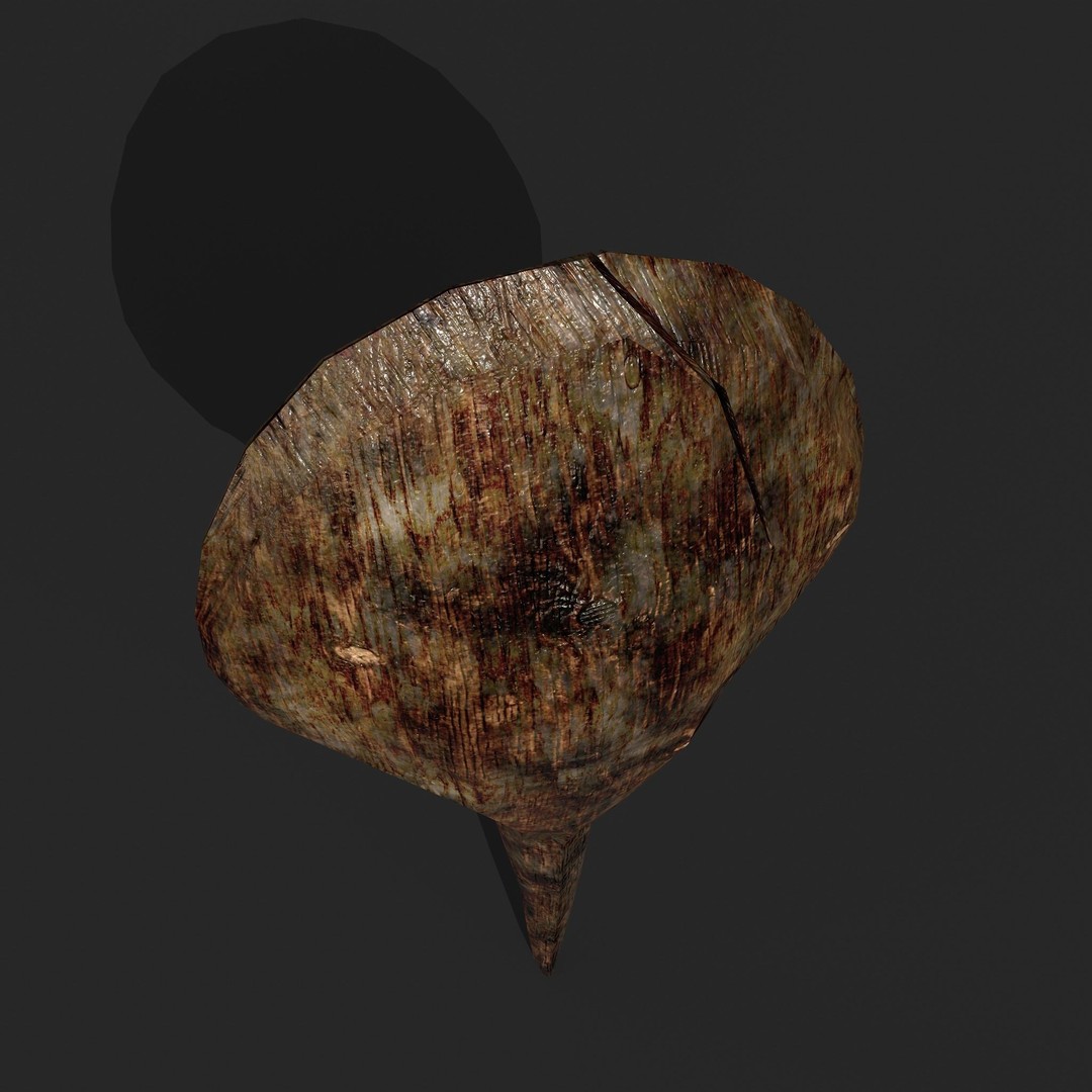 Medieval Spoon 3D Model – Low Poly PBR Kitchenware, FBX - View 20
