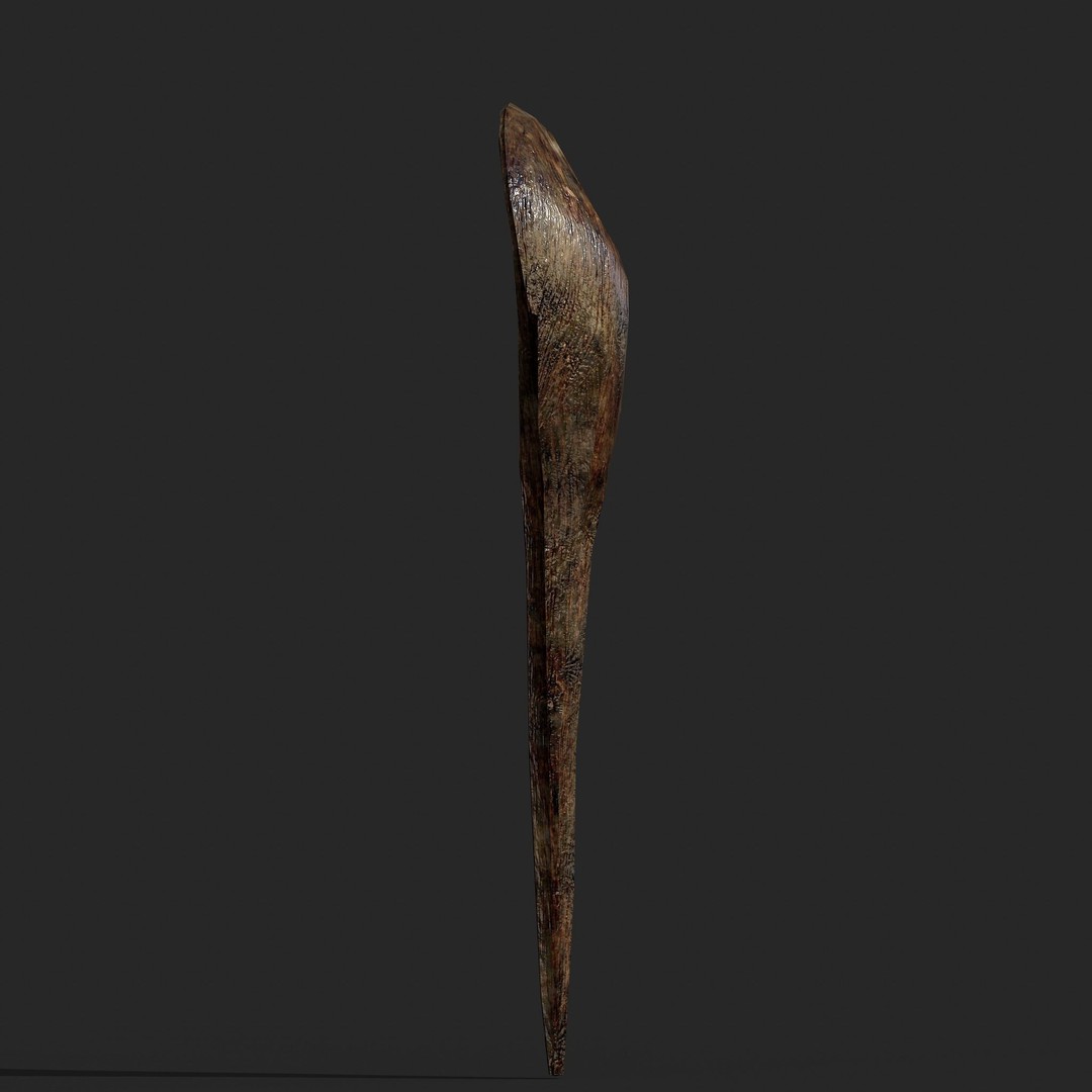 Medieval Spoon 3D Model – Low Poly PBR Kitchenware, FBX - View 21