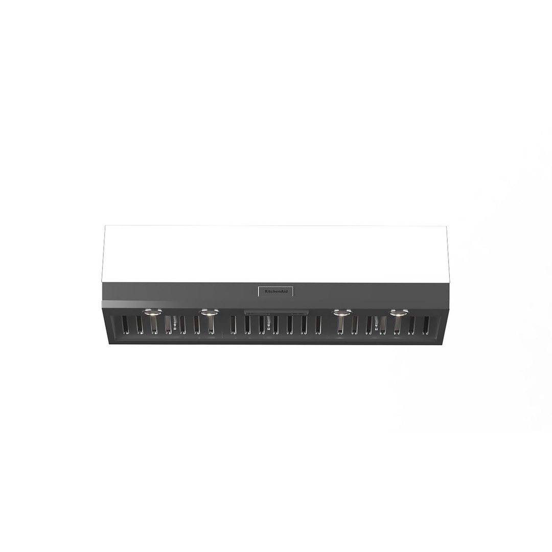 Kitchenaid Range Hood KVWC908JSS 3D Model – High Poly PBR Asset, FBX