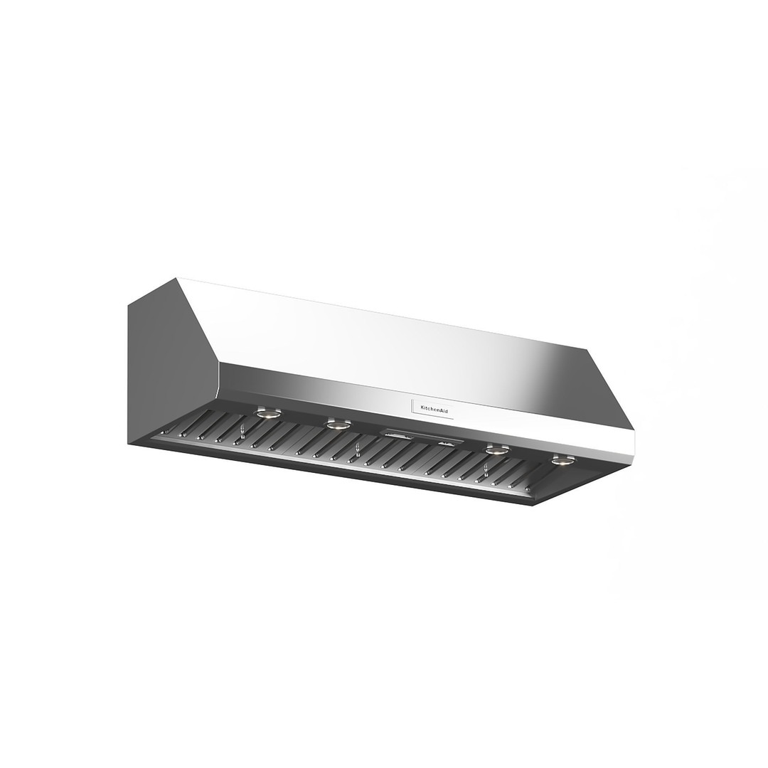 Kitchenaid Range Hood KVWC908JSS 3D Model – High Poly PBR Asset, FBX - View 3