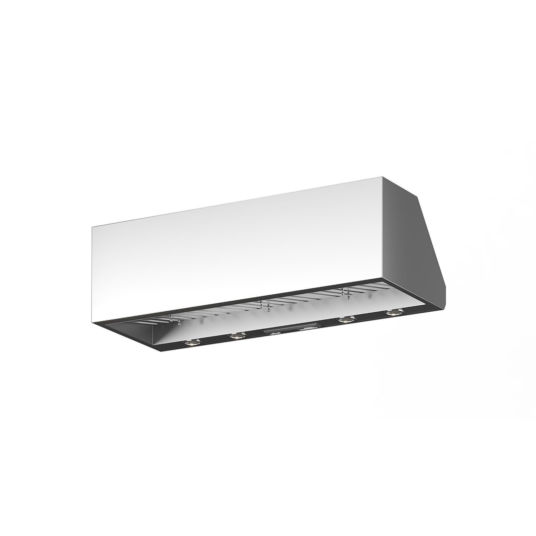 Kitchenaid Range Hood KVWC908JSS 3D Model – High Poly PBR Asset, FBX - View 9